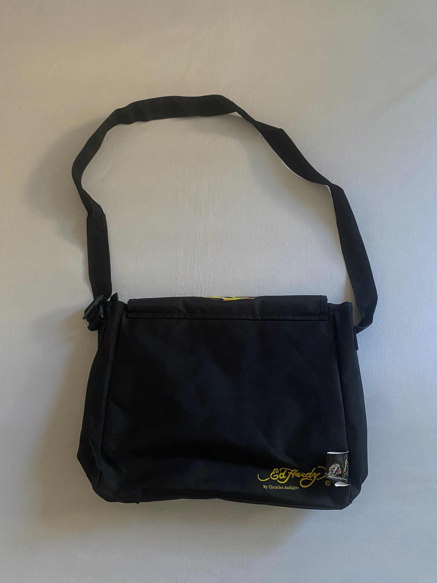 Y2K Ed Hardy Messenger Bag