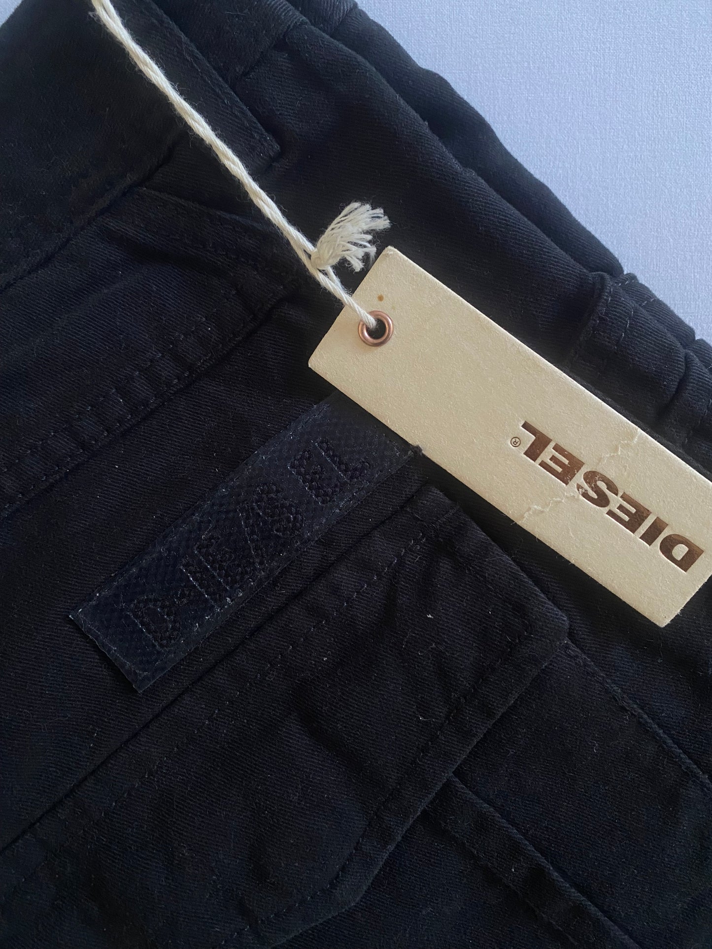 👖 Pantaloni Diesel Utility negri – Y2K Workwear Vibe