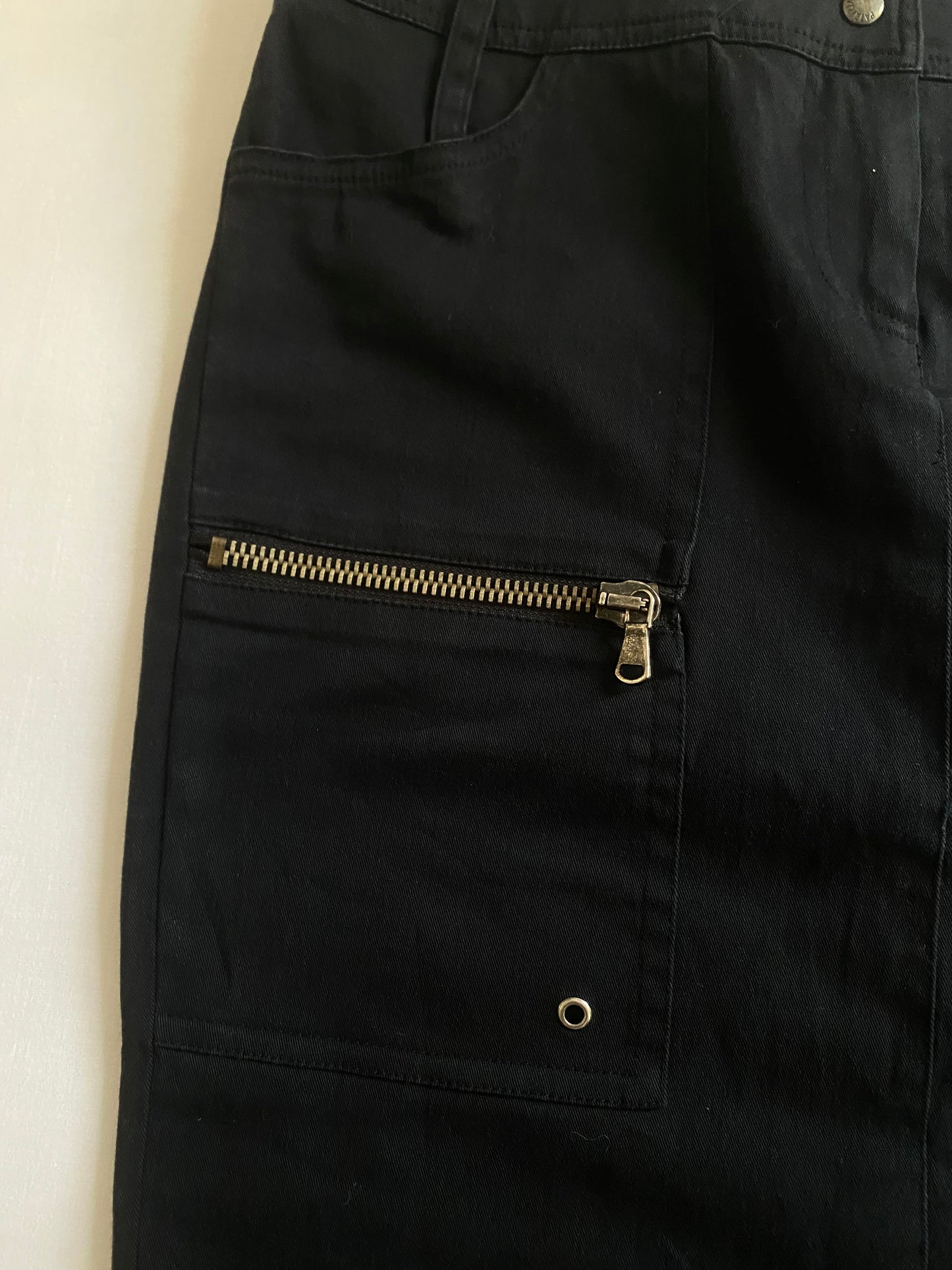 Fustă Patrizia Pepe Cargo Neagră – Mărime S (EU 36) 🖤👖