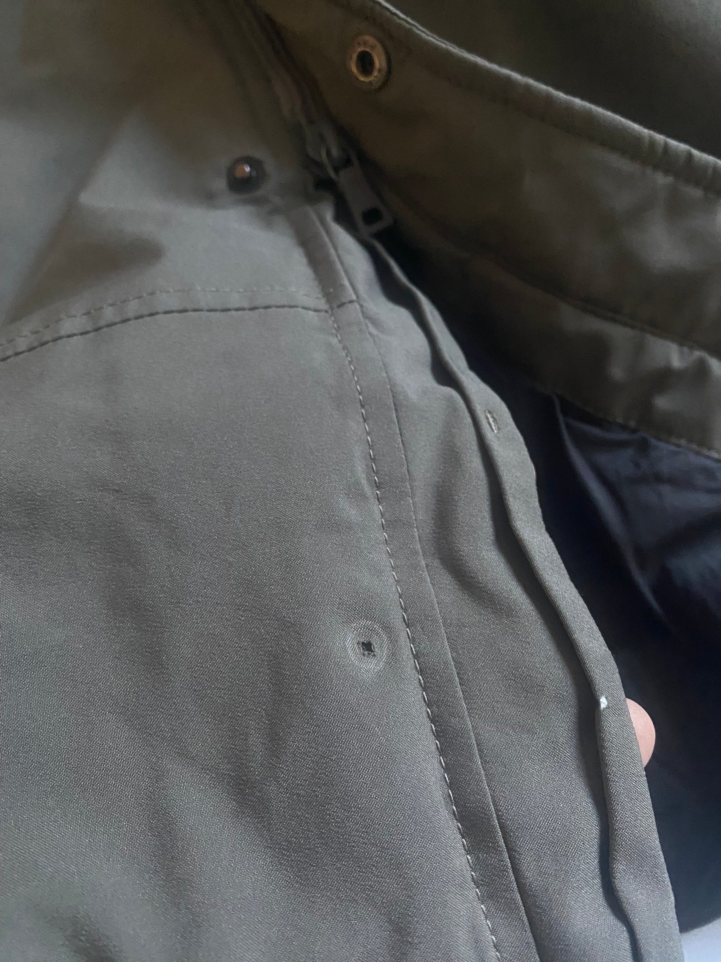 Vintage Prada Grey Parka