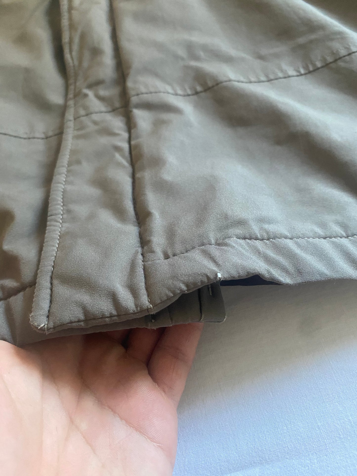 Vintage Prada Grey Parka