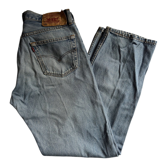 👖 Blugi Vintage Levi’s 501 – Mărime W34 x L32 – Made in UK