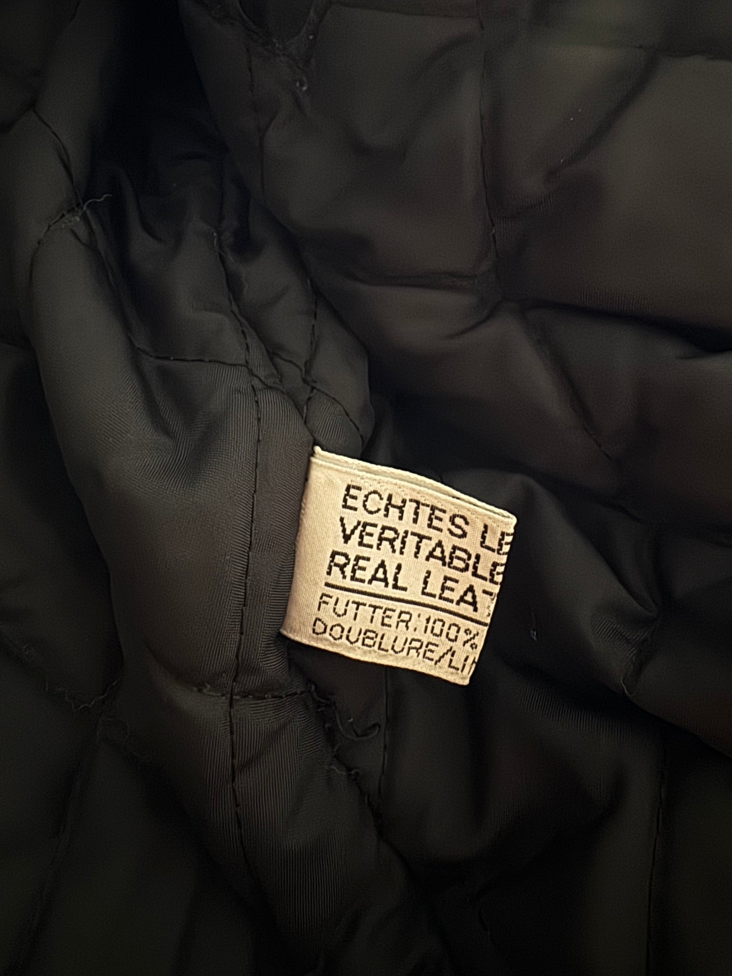 🏍️ Geacă Moto Vintage din Piele – Mărimea 54 (potrivită pentru L bărbați)