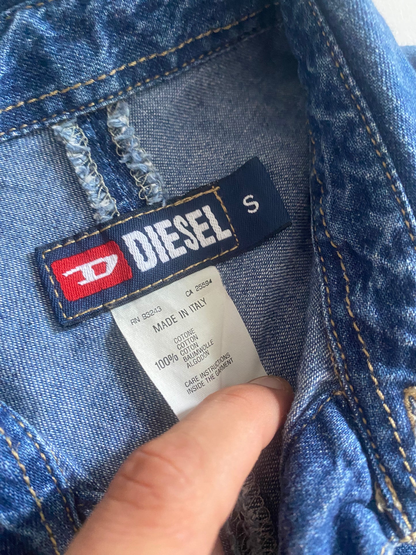 Rochie Diesel din Denim – Y2K Summer Style – Mărime S ☀️👗