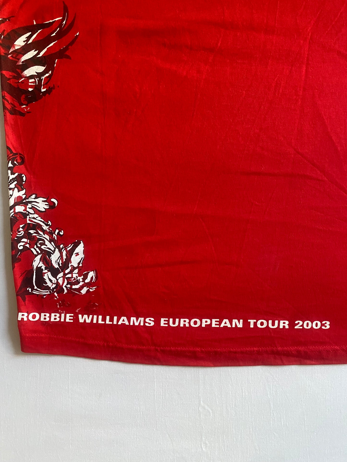 2003 Robbie Williams European Tour Tee