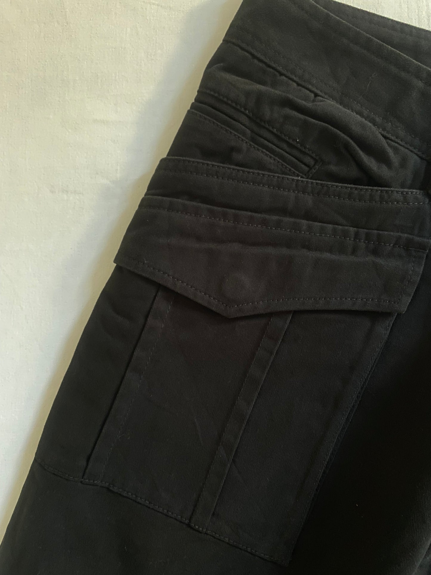 👖 Pantaloni Diesel Utility negri – Y2K Workwear Vibe