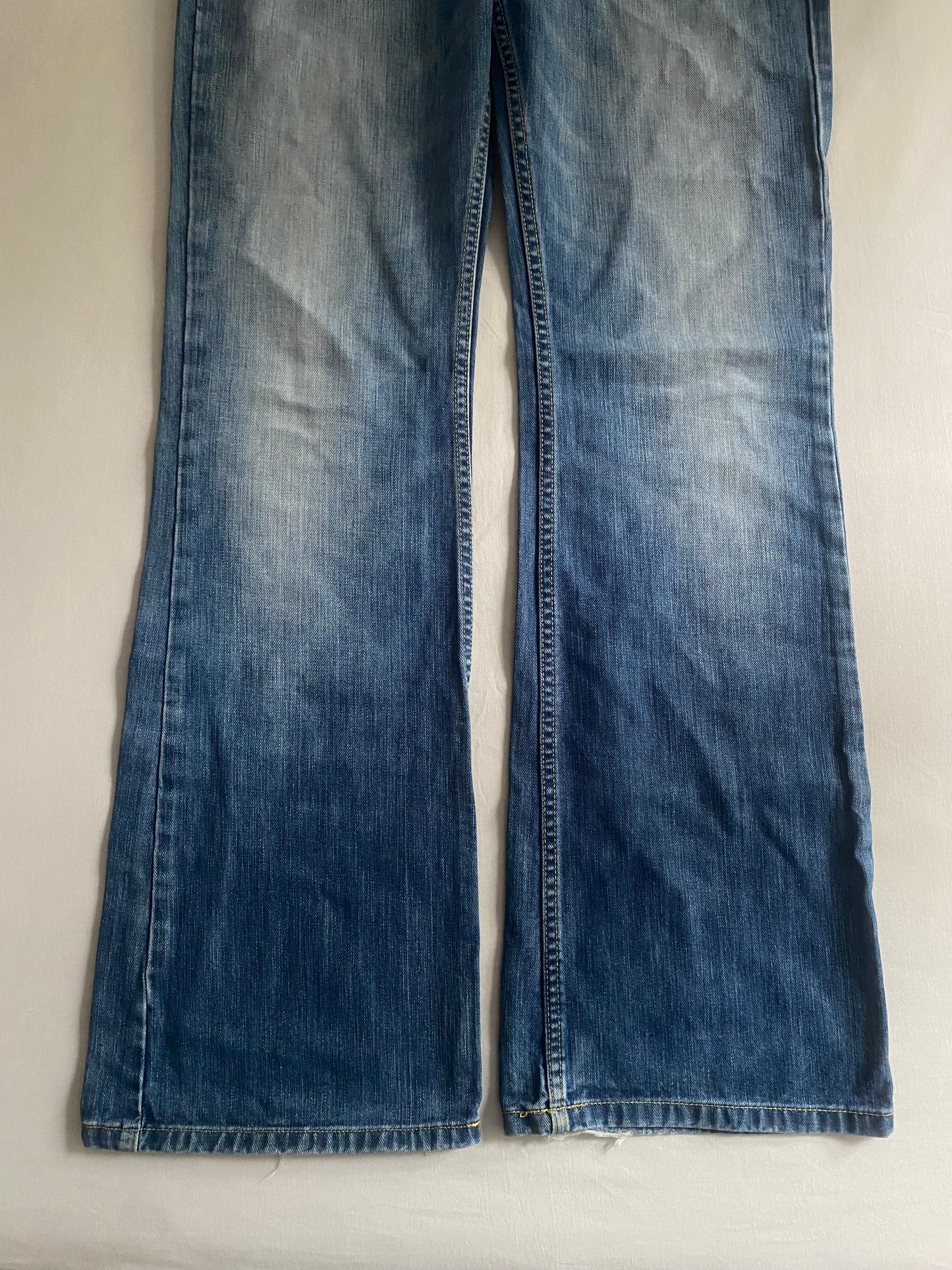 👖 Jeanși Y2K Lee Denver – Light Wash – Bootcut – W33 L34