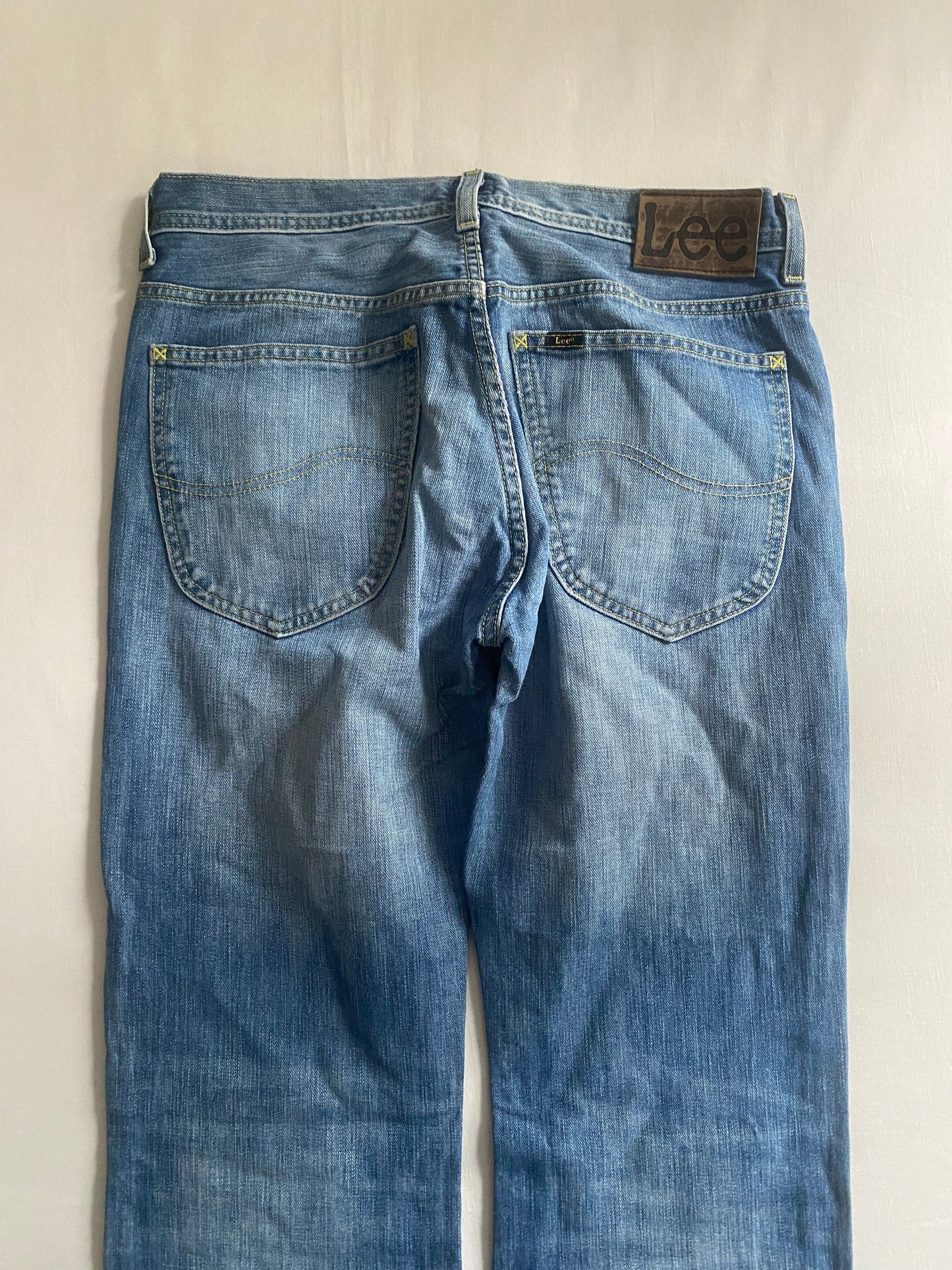 👖 Jeanși Y2K Lee Denver – Light Wash – Bootcut – W33 L34