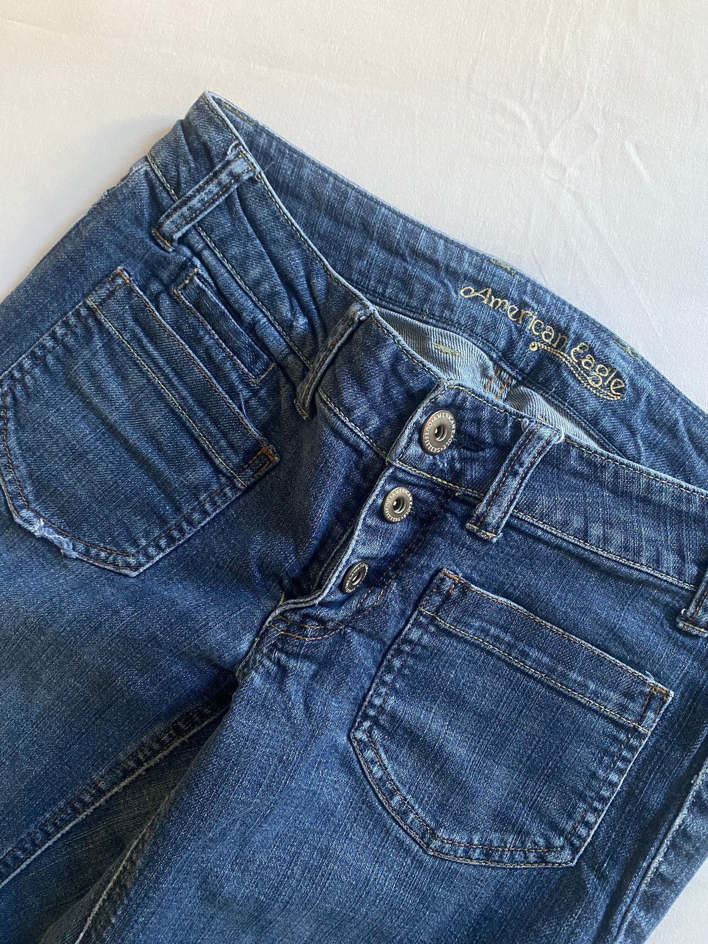 Jeans Y2K American Eagle – Bootcut – Mărime US 6 (≈ EU 38)