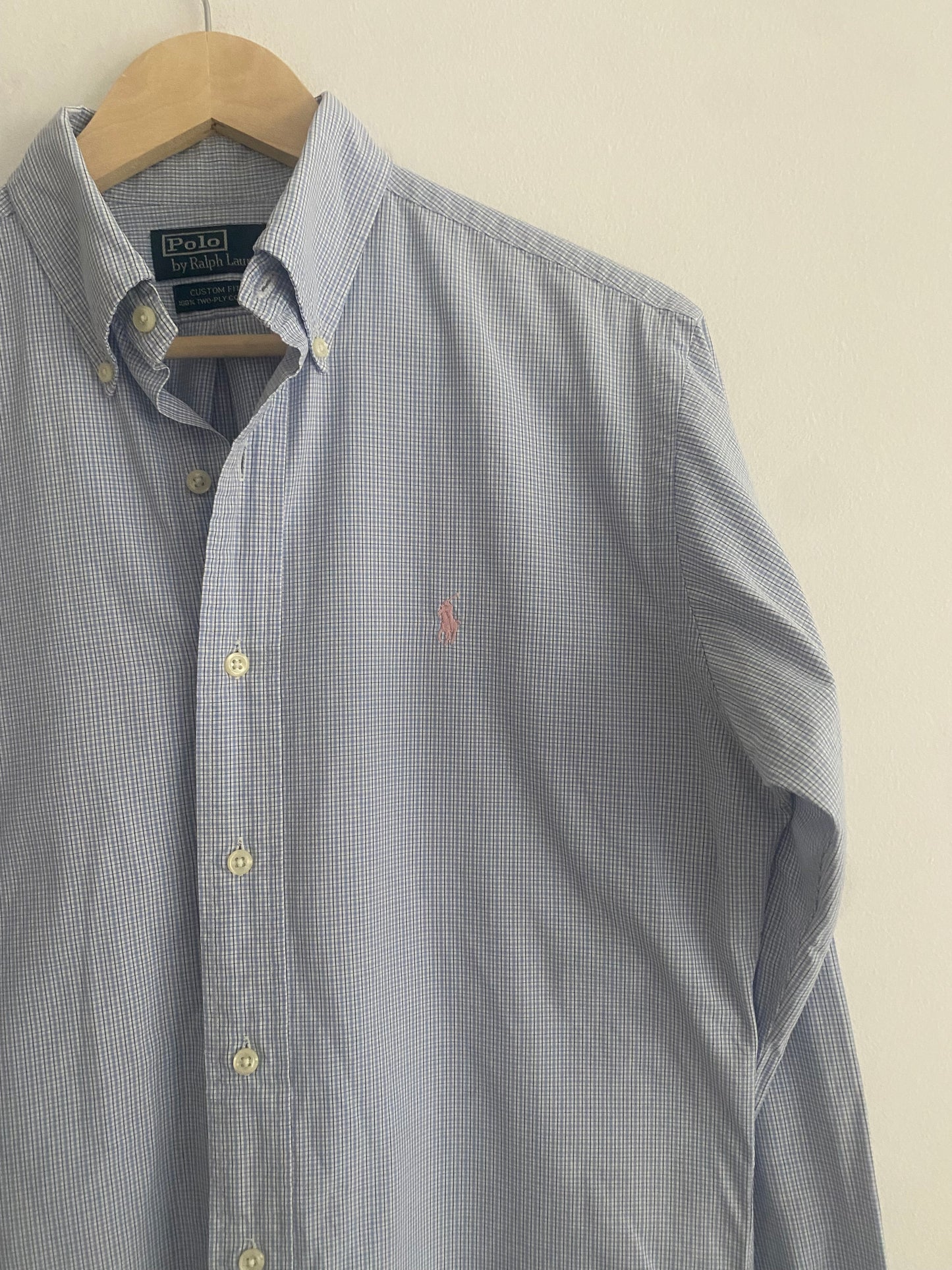 Cămașă Polo Ralph Lauren – Carouri Albastre, Mărime S
