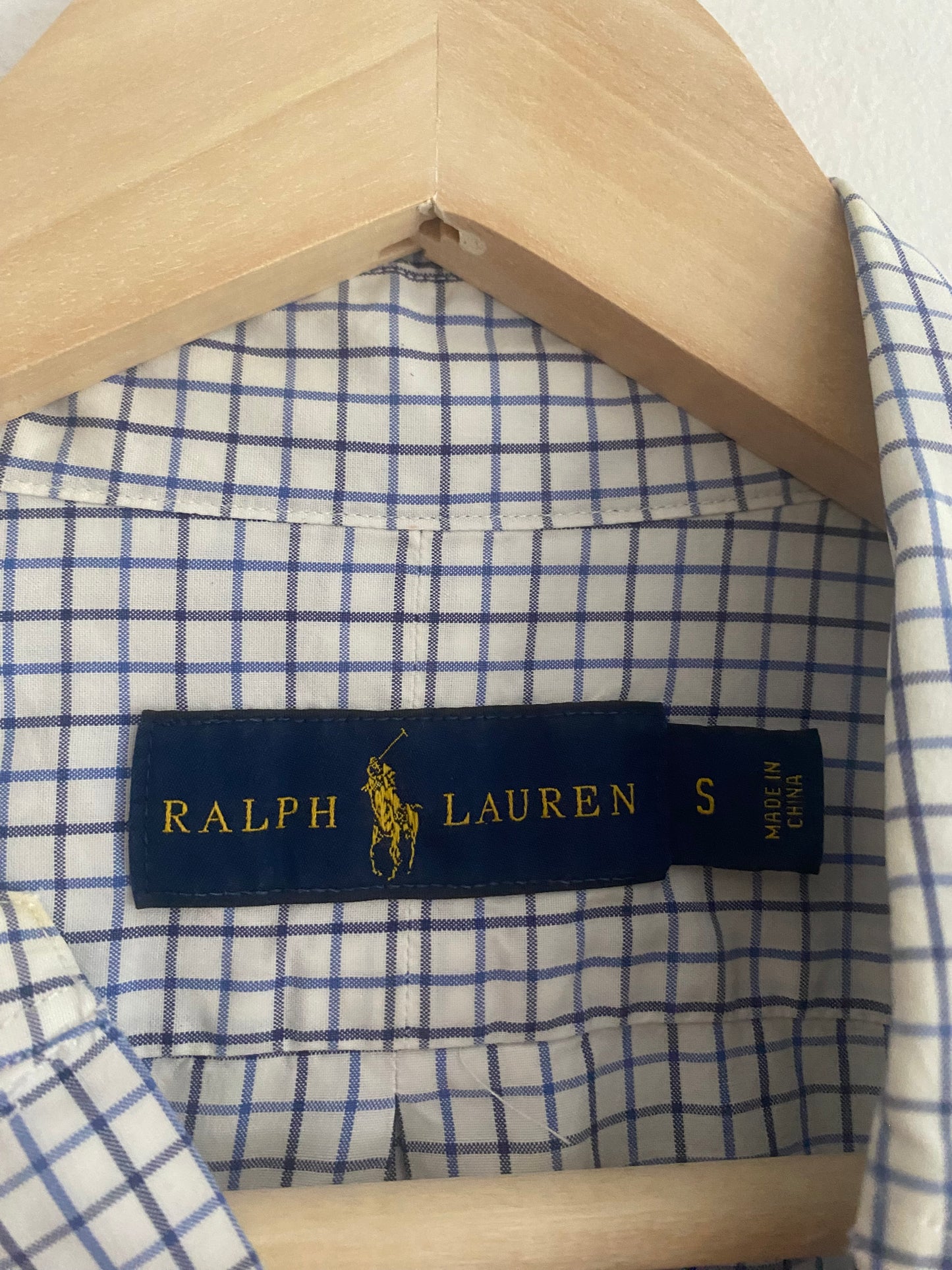 Cămașă Polo by Ralph Lauren – Checkered, Scurtă, Mărime S