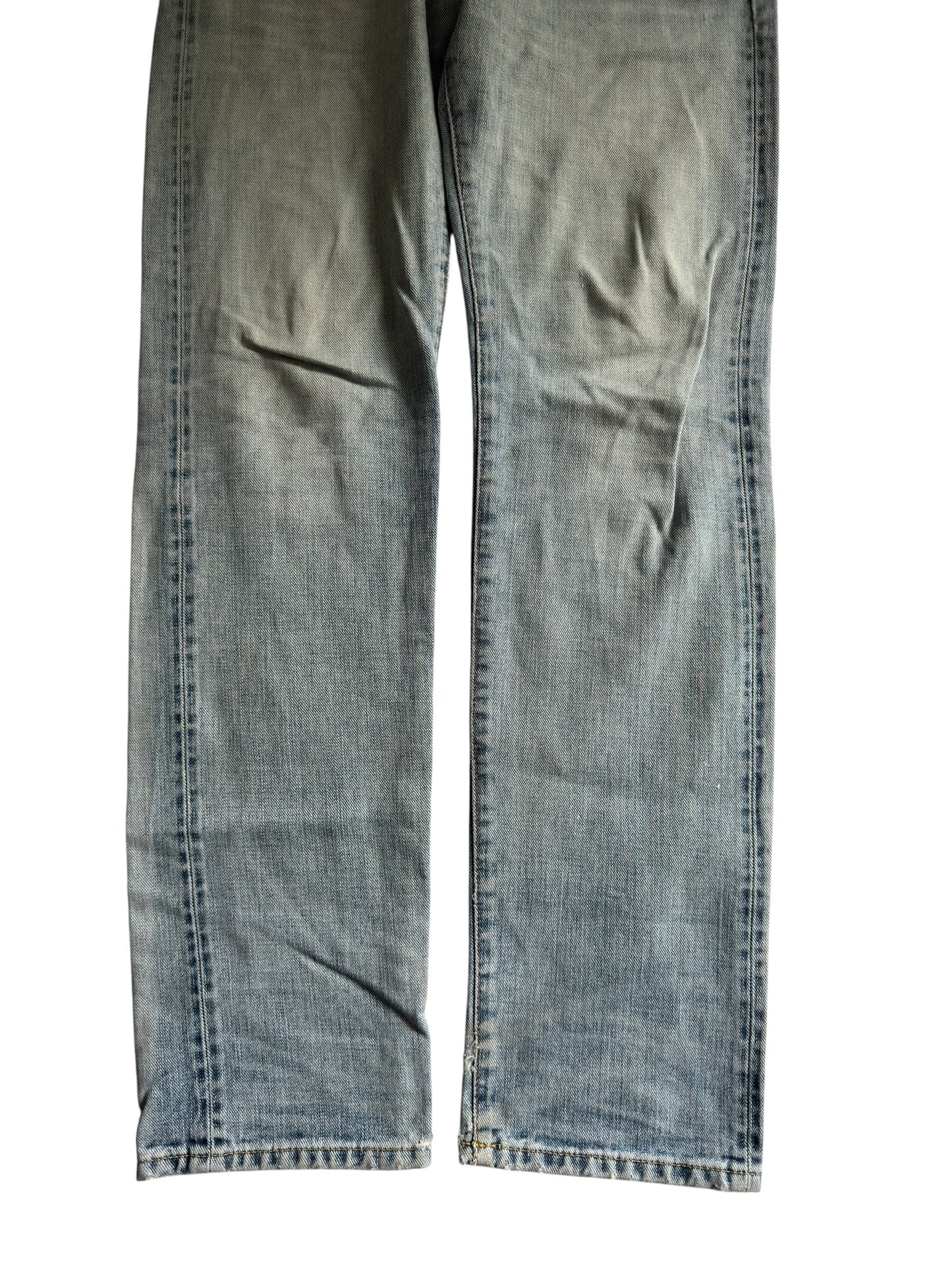 🇯🇵 👖 Ralph Lauren Double RL Selvedge Denim Jeans – Light Wash – W30 x L32 – Made in USA