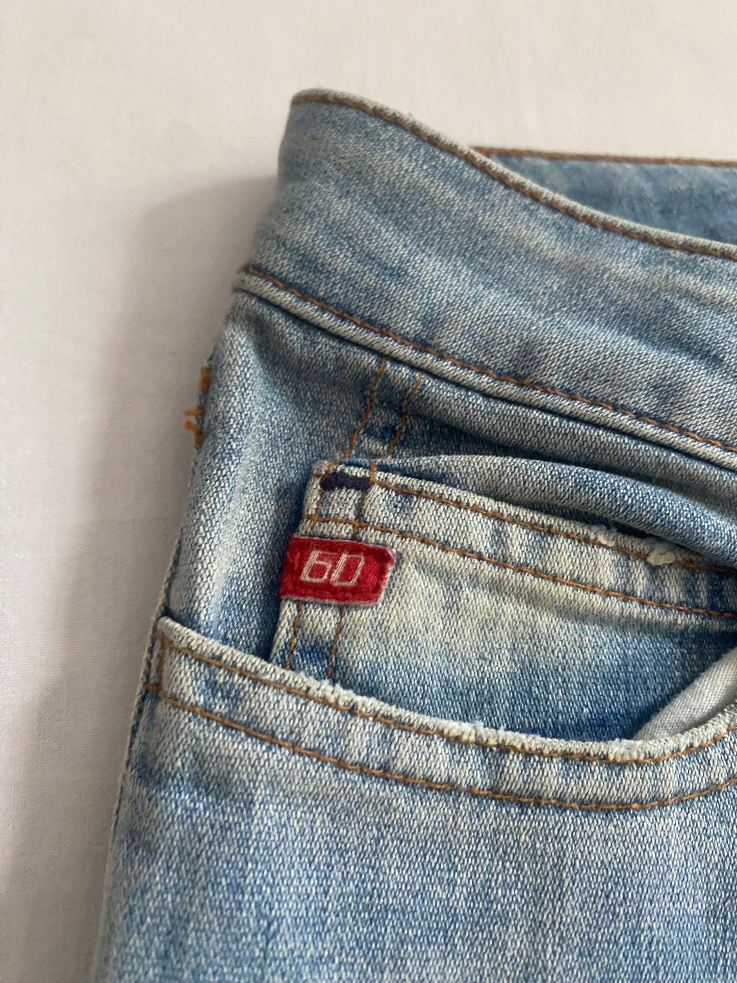 Blugi evazați Y2K Miss Sixty, mărimea US 28, fabricați în Italia 👖🇮🇹