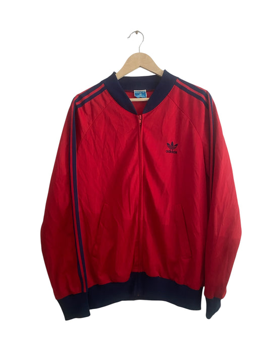 🔥 Vintage Adidas Red Trefoil Track Top – ATP Official Uniform