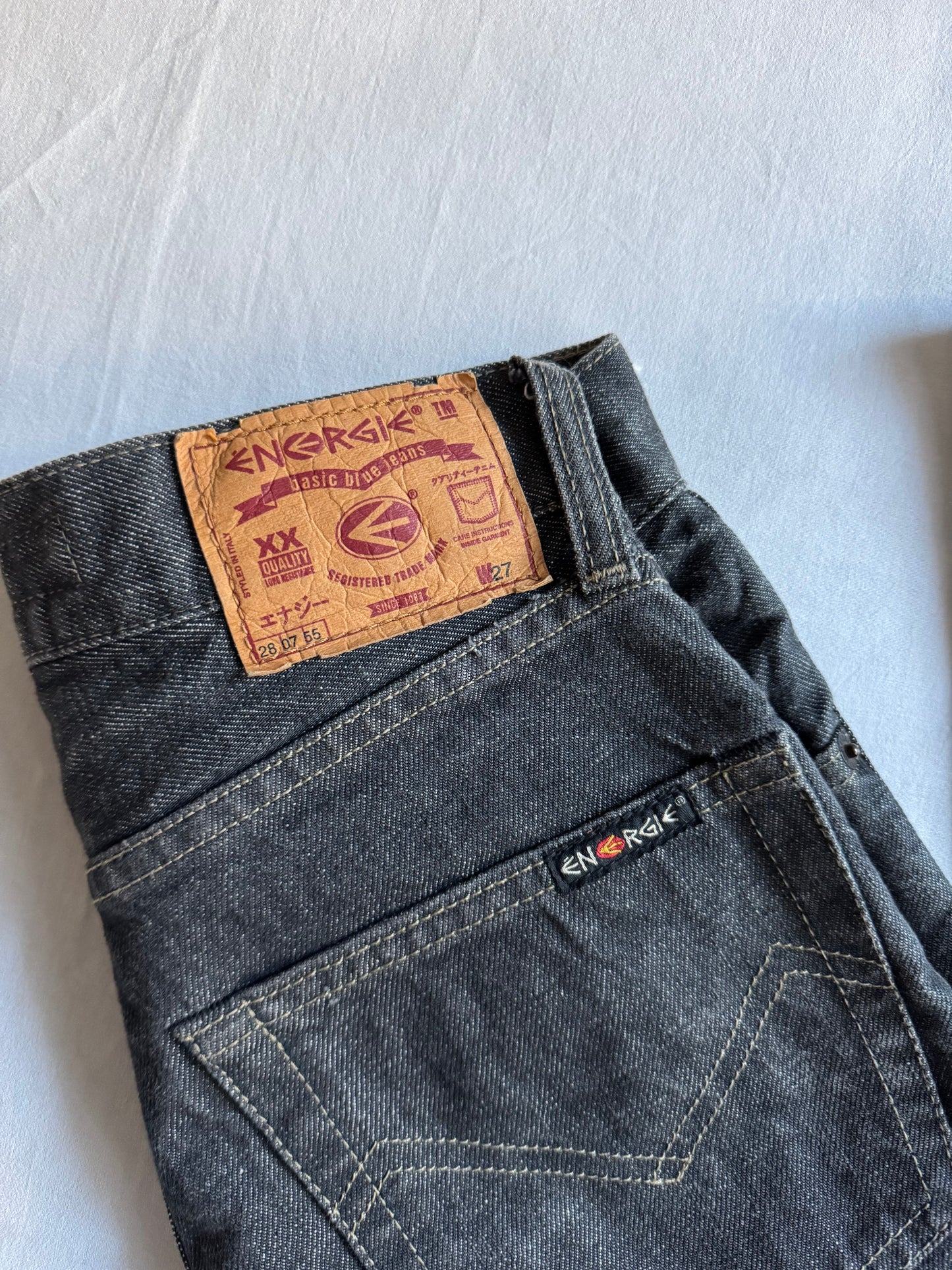 👖 Blugi Y2K Energie – Dark Grey – mărimea W27