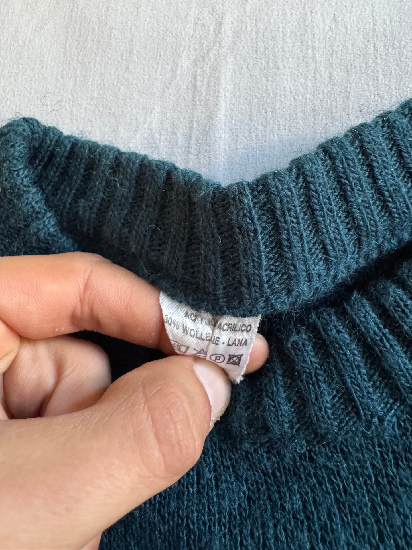 🚕 🧶 Pulover vintage brodat „Taxi” – mărimea L