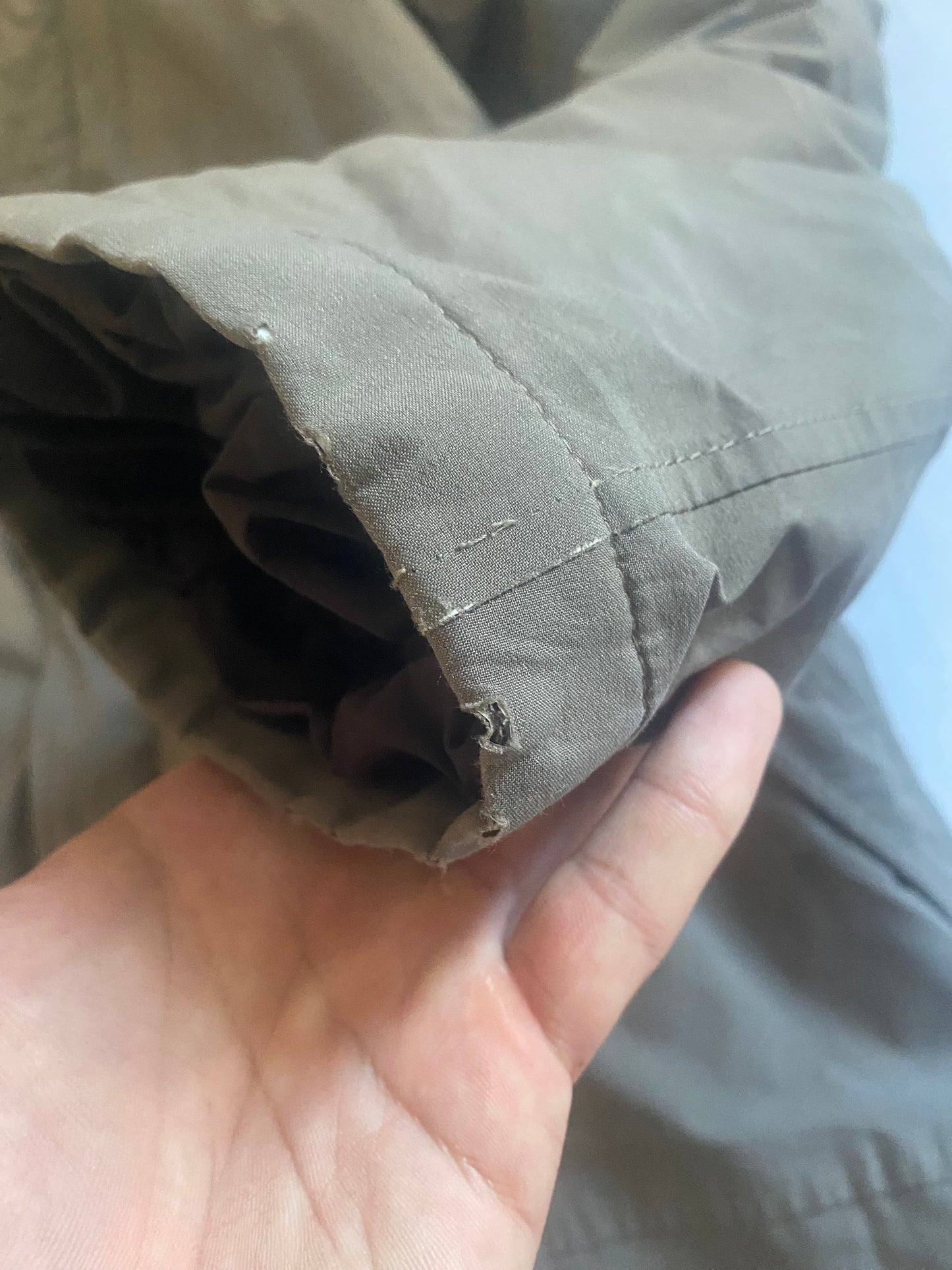 Vintage Prada Grey Parka