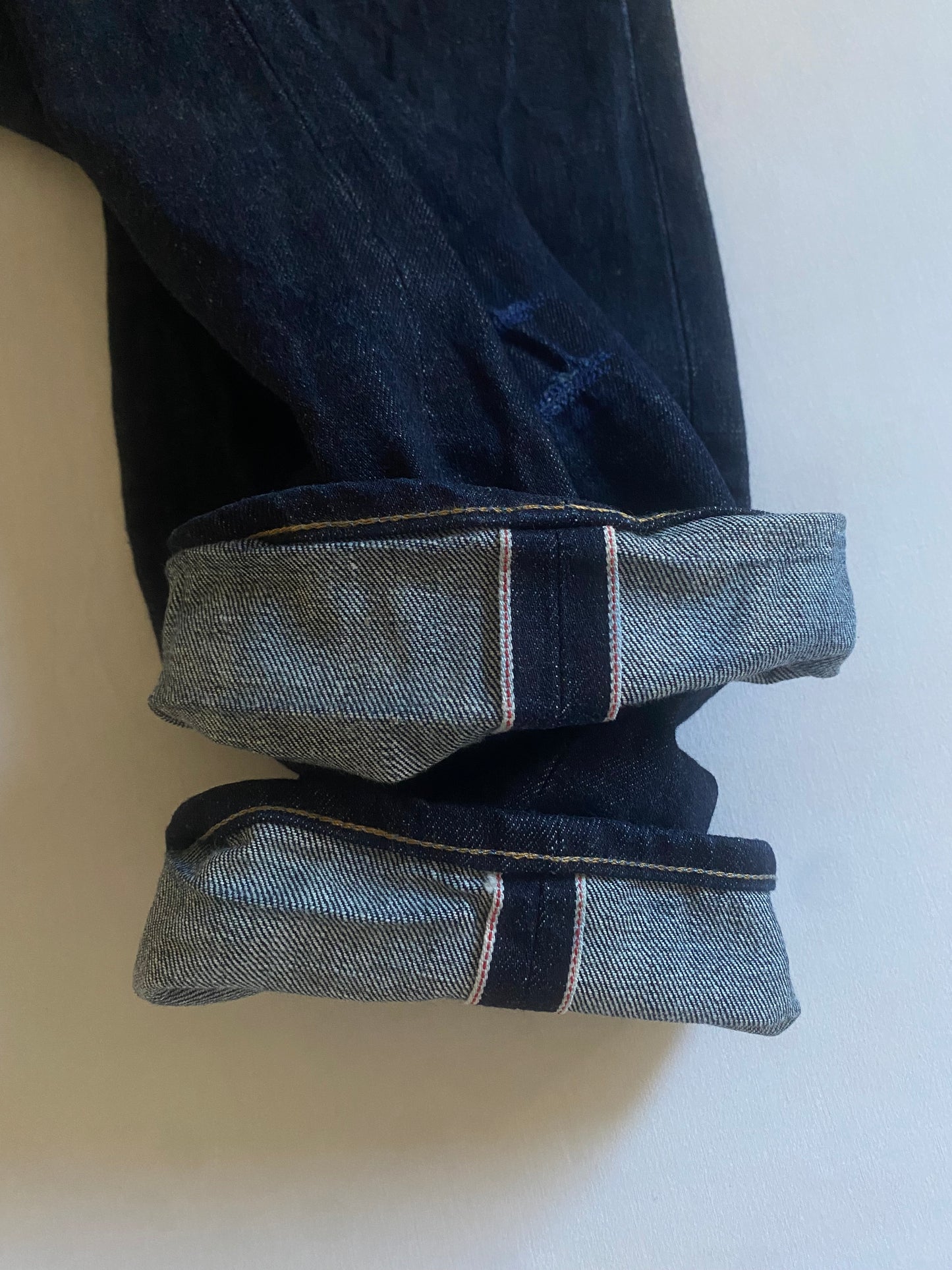 👖 Jeanși Tellason – Raw Selvedge Denim – Slim Straight – W34 – Made in USA