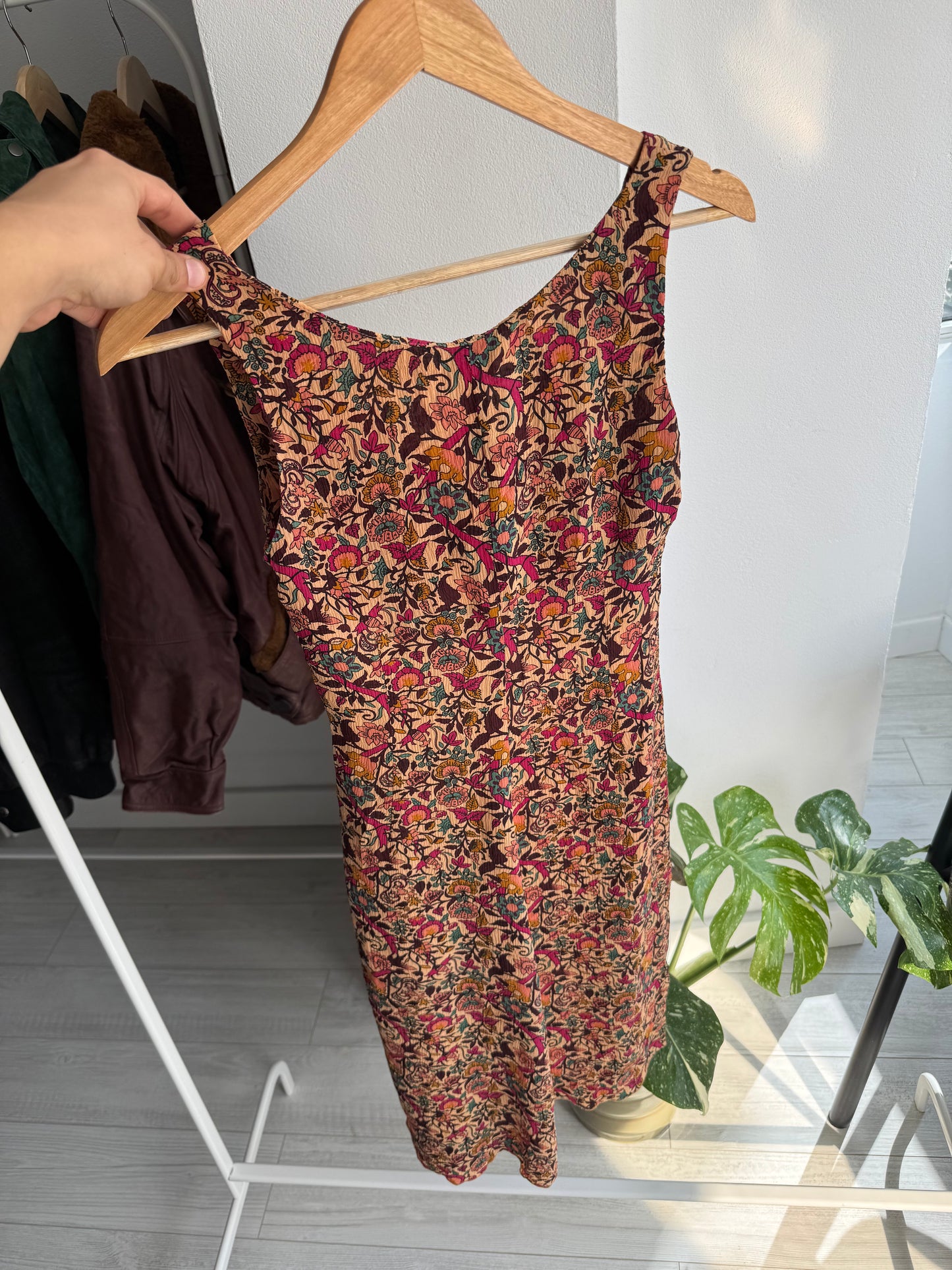 ☀️ Rochie Y2K Floral Printed Summer – IT 40 (S Damă)
