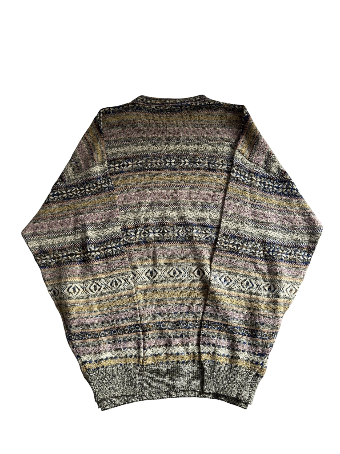 🧶 Pulover Vintage Monello – Made in Italy – Men’s XL – Bumbac & Acrilic