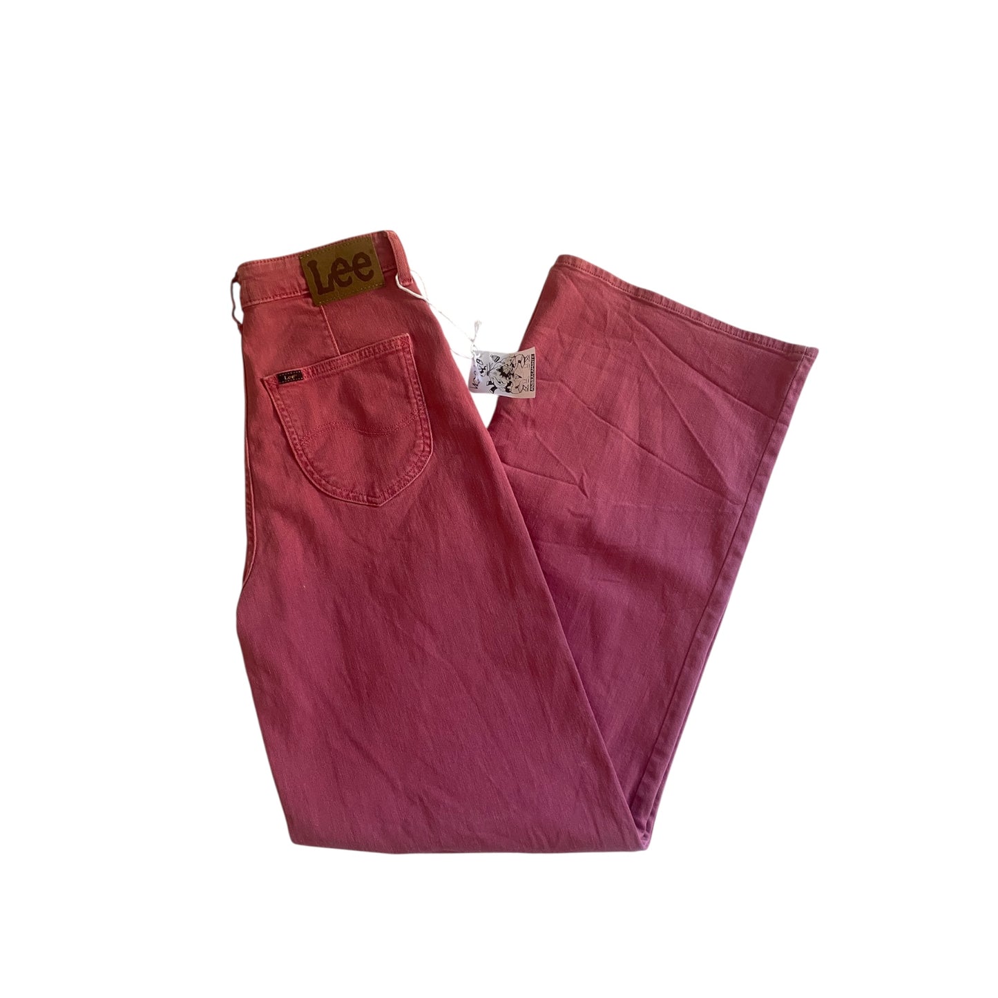🌸 Jeanși Lee Vintage – Burnt Pink – Baggy Fit – W27 L33
