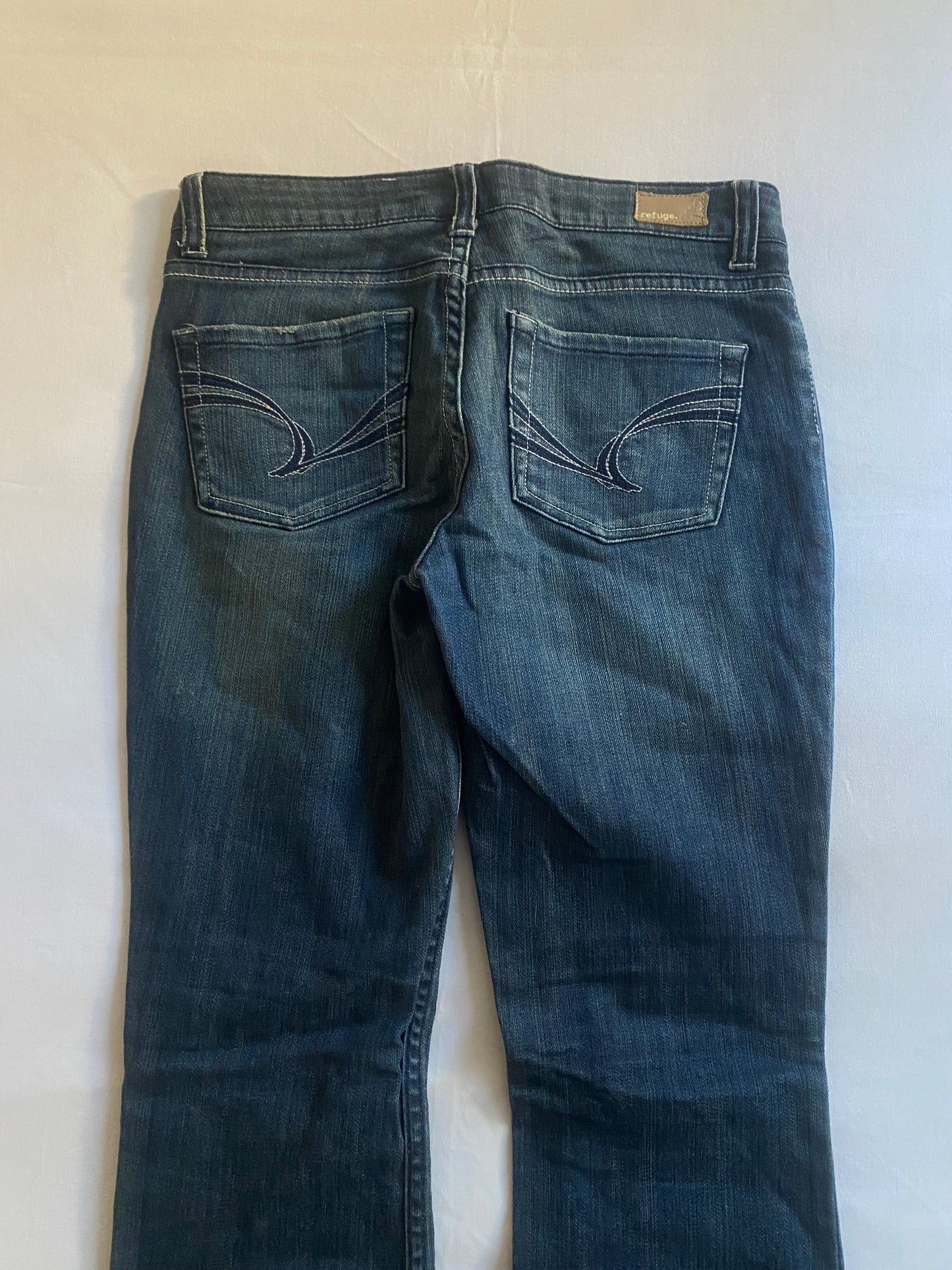 Jeans Y2K Refuge – Bootcut – Mărime US 5 (≈ EU 36–38)