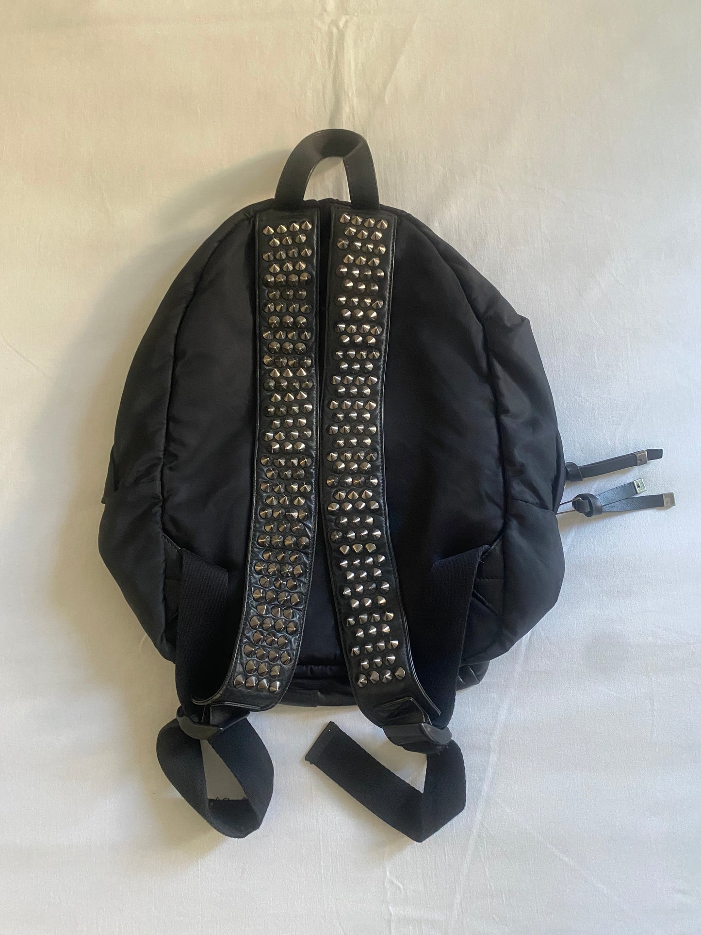 SS 2004 Givenchy by Riccardo Tisci Nylon and Lamb Leather Backpack