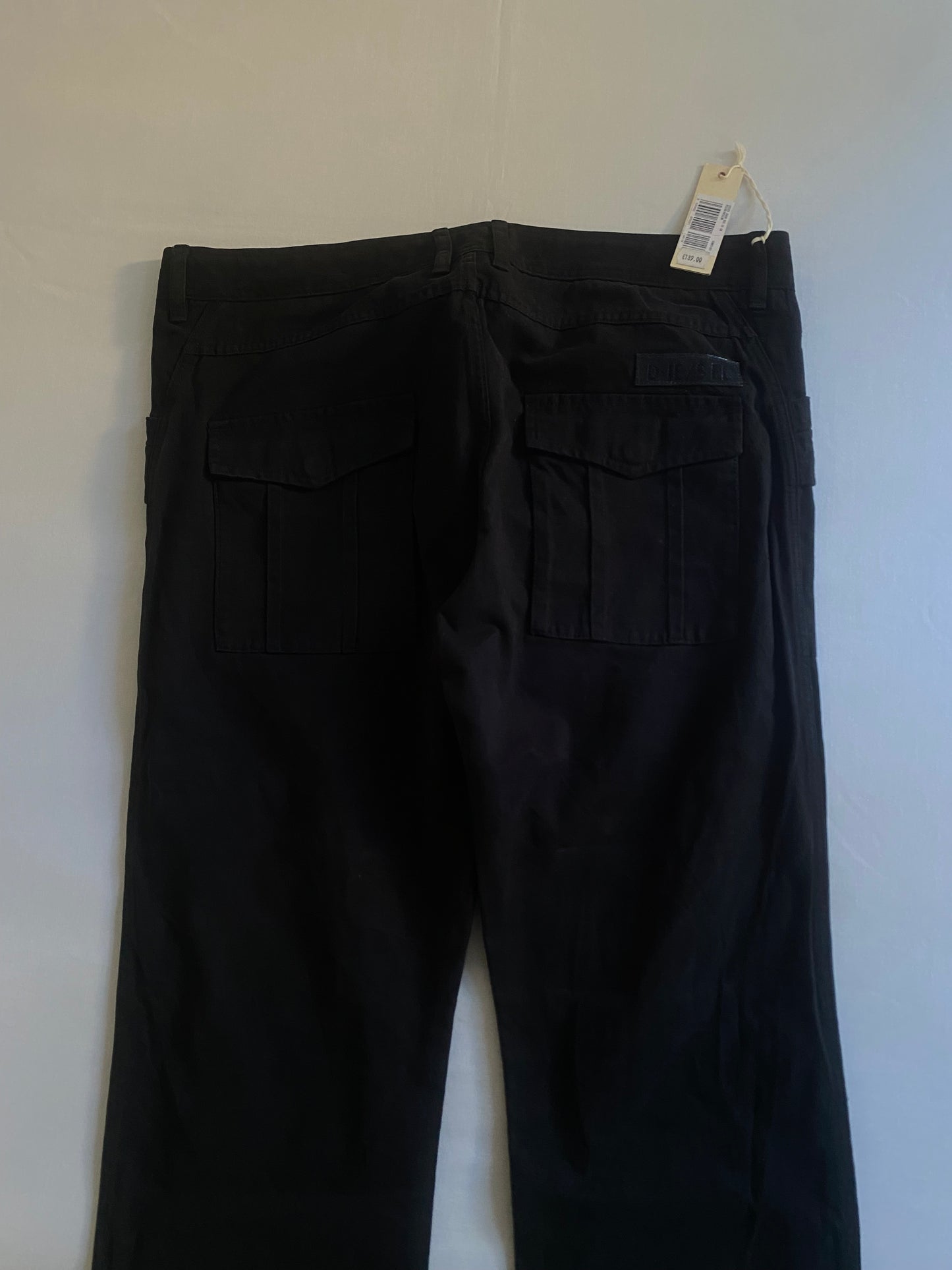 👖 Pantaloni Diesel Utility negri – Y2K Workwear Vibe
