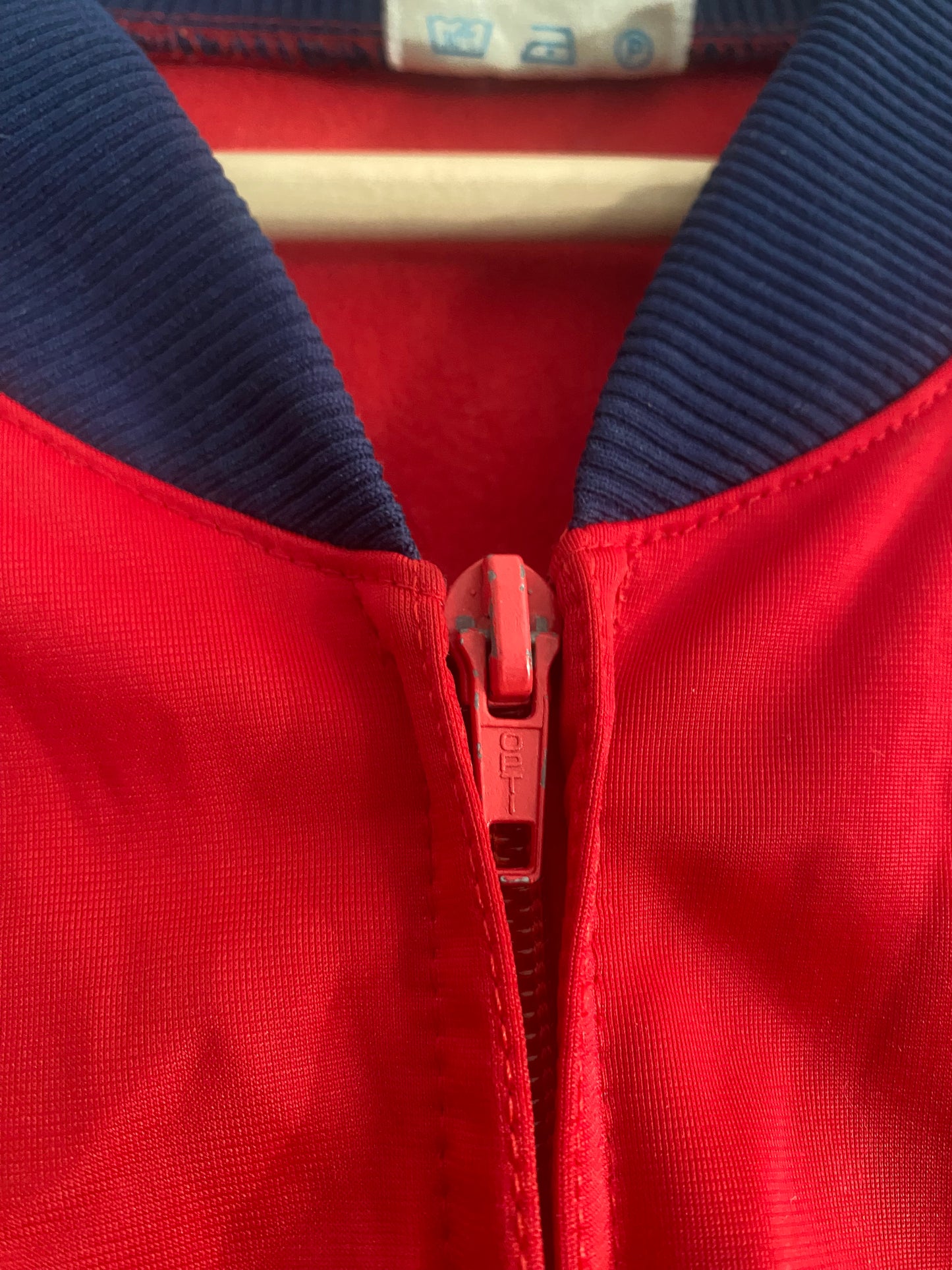 🔥 Vintage Adidas Red Trefoil Track Top – ATP Official Uniform