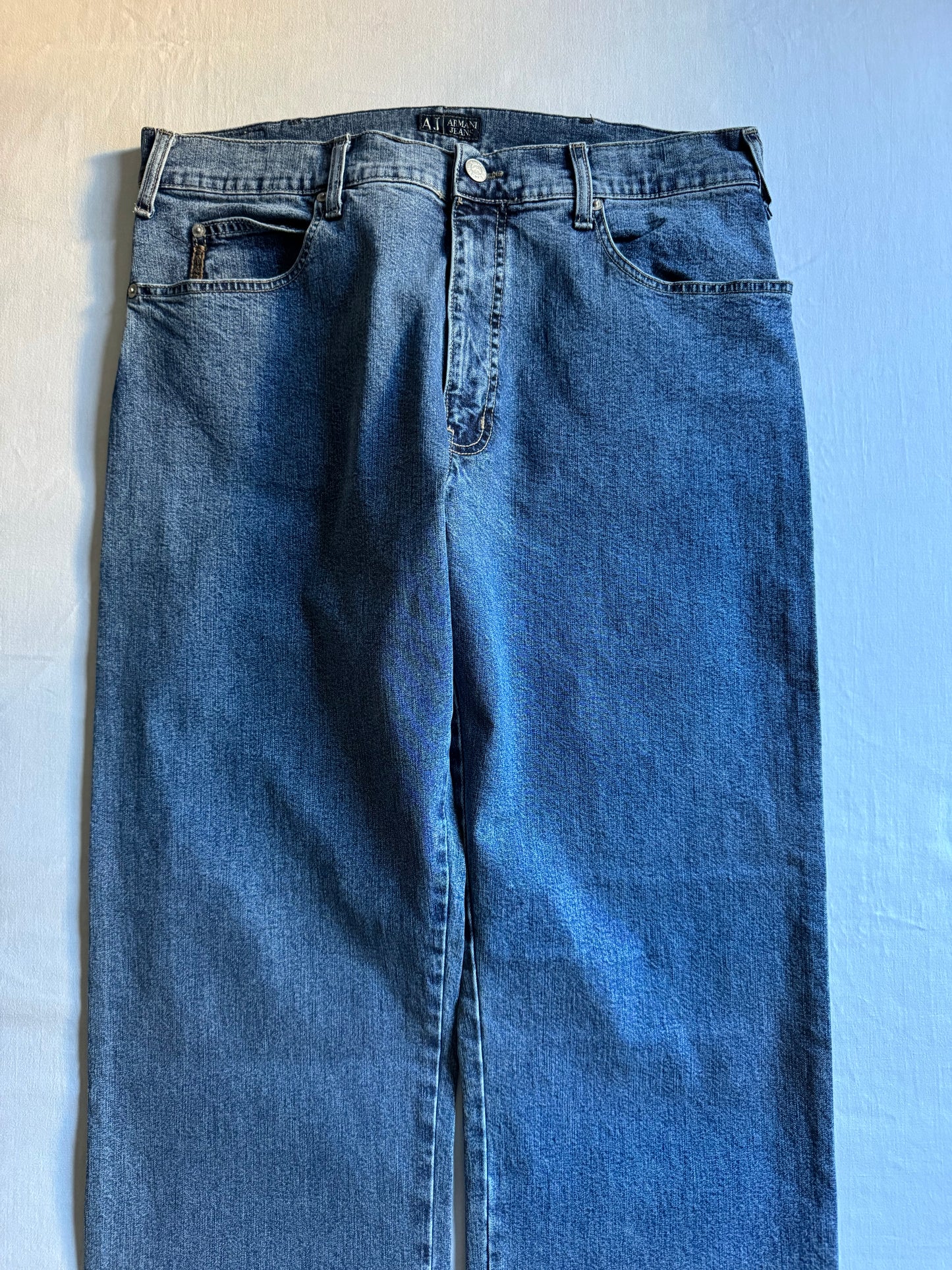 👖 Blugi vintage Armani – Made in Italy – mărimea US 36