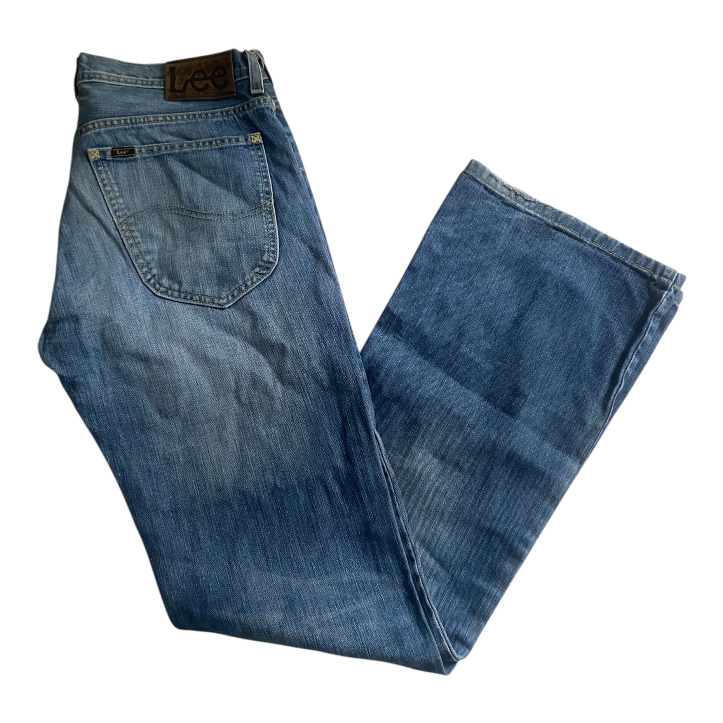 👖 Jeanși Y2K Lee Denver – Light Wash – Bootcut – W33 L34