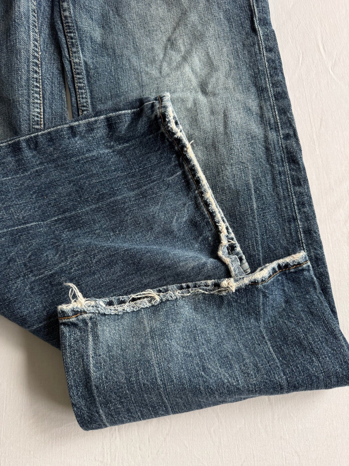 👖 Blugi Y2K American Eagle Low Rise Bootcut – W28 x L28 / EU 36 - anbracaminte