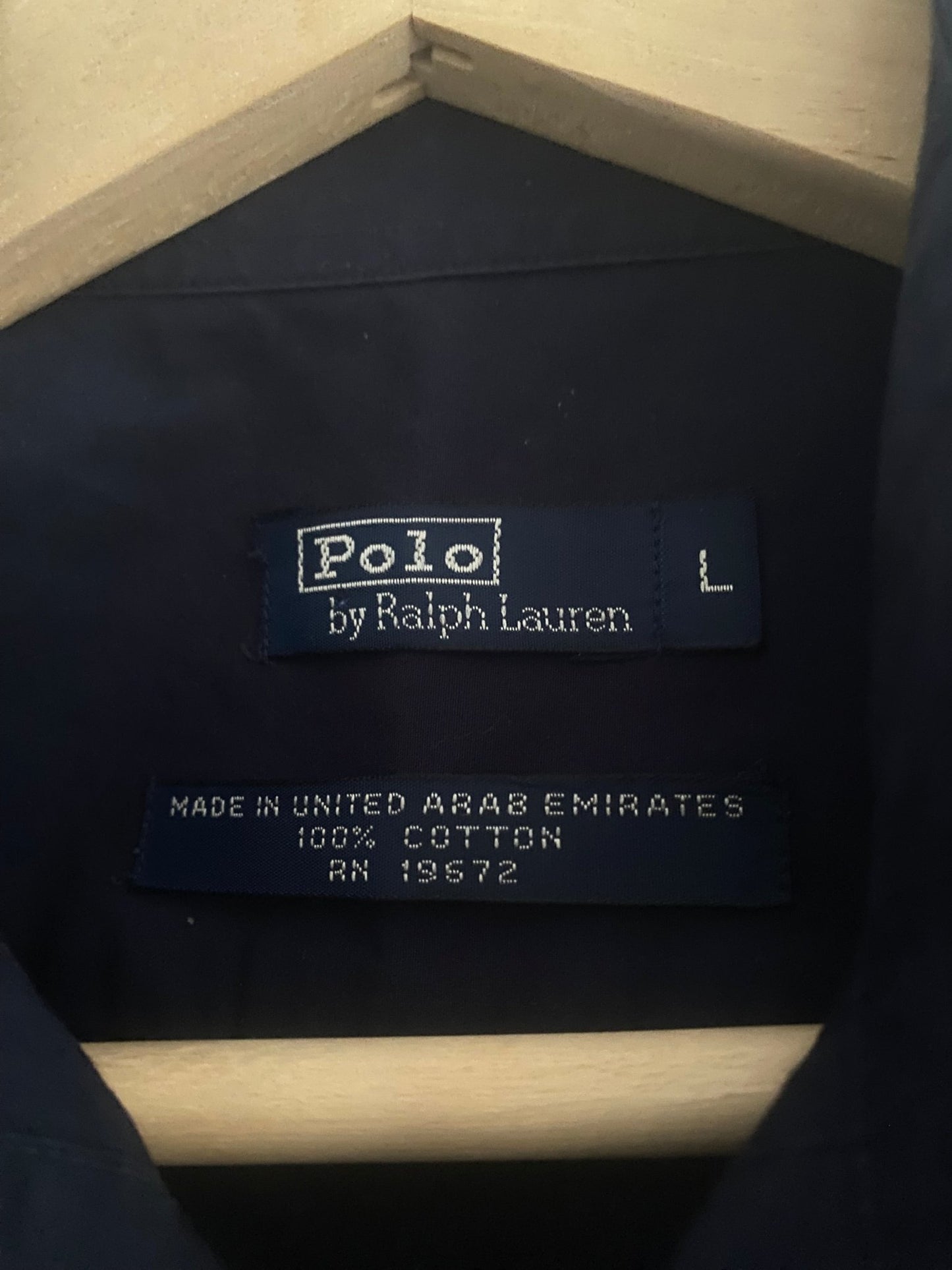 Cămașă Polo Ralph Lauren Navy – Logo Mare Pe Piept, Mărime L (Femei) - anbracaminte