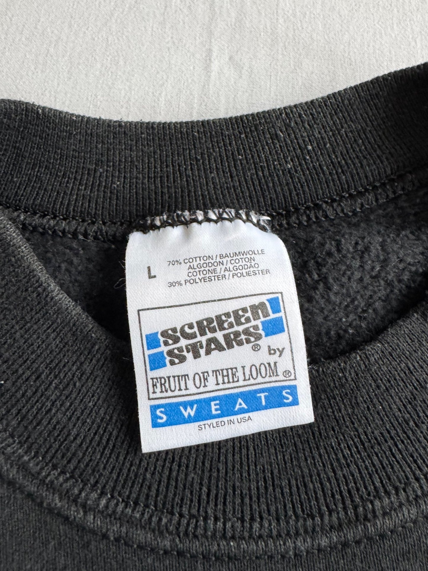 👮♀️ Crewneck Vintage German Polizei – Mărimea L - anbracaminte