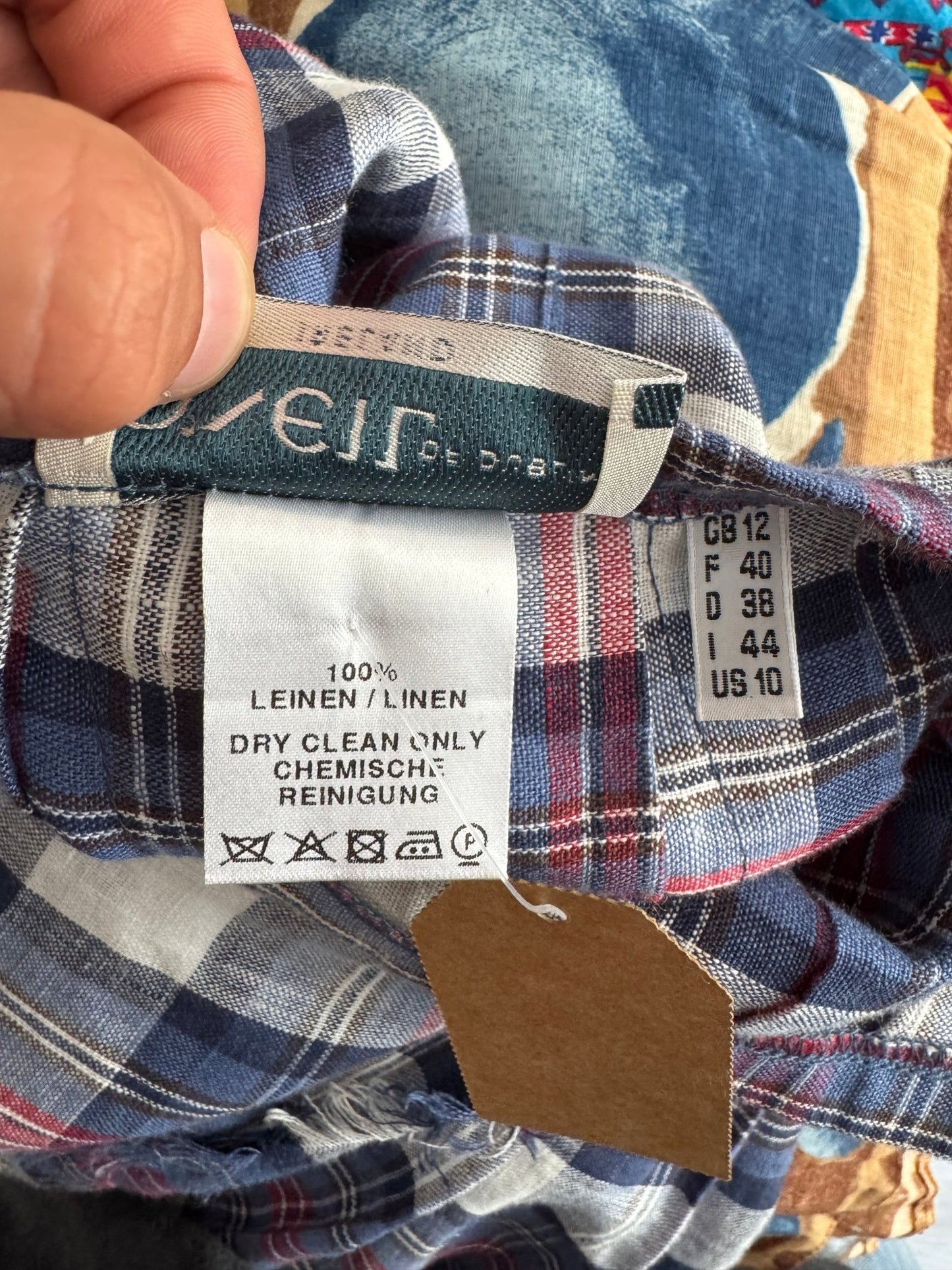 🇮🇪 Fustă Kilt Vintage de Vară – EU 40 Damă (M/L) – 100% In - anbracaminte