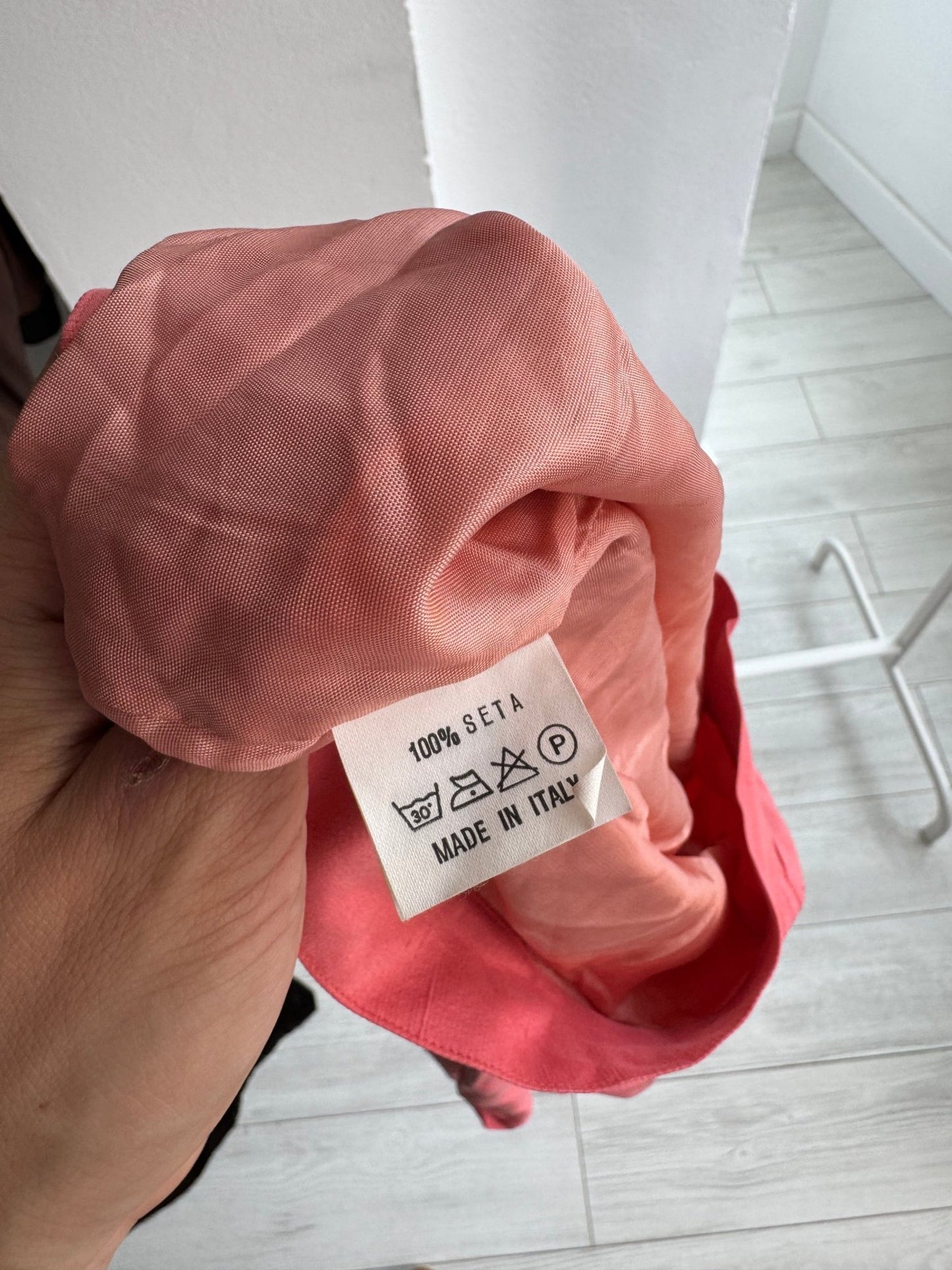 🌷 Fustă Vintage Pencil din Mătase – Made in Italy – XS/S Damă - anbracaminte
