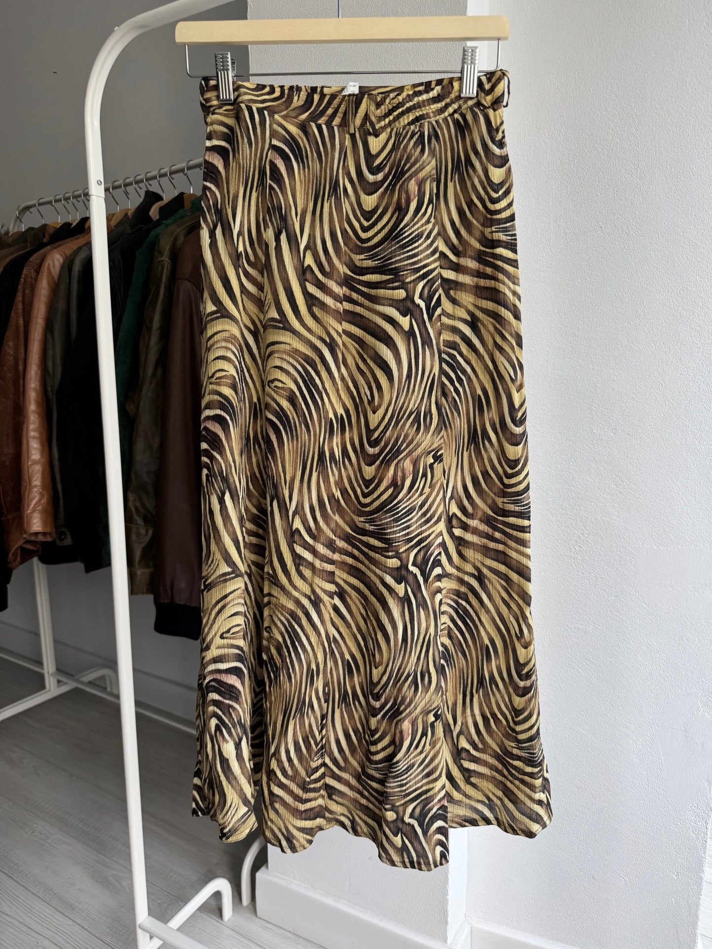 š FustÄ Y2K Animal Printed ā 100% VĆ¢scozÄ ā S (EU 36) - anbracaminte