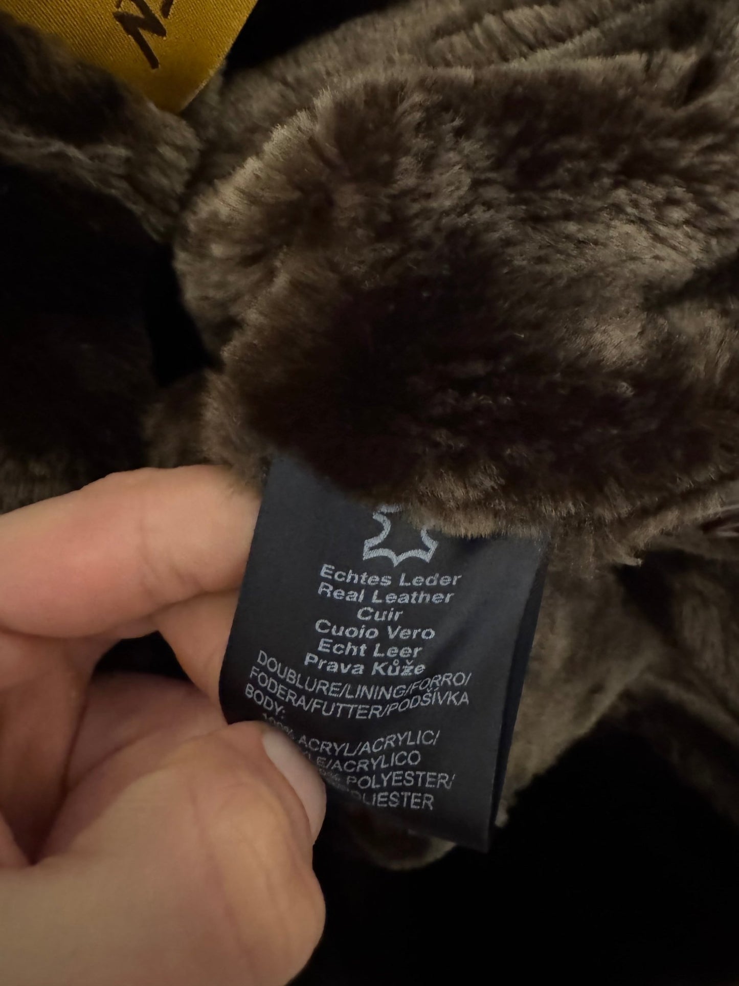 🧥 Jachetă Y2K Suede Faux Shearling – Mărime S Femei - anbracaminte