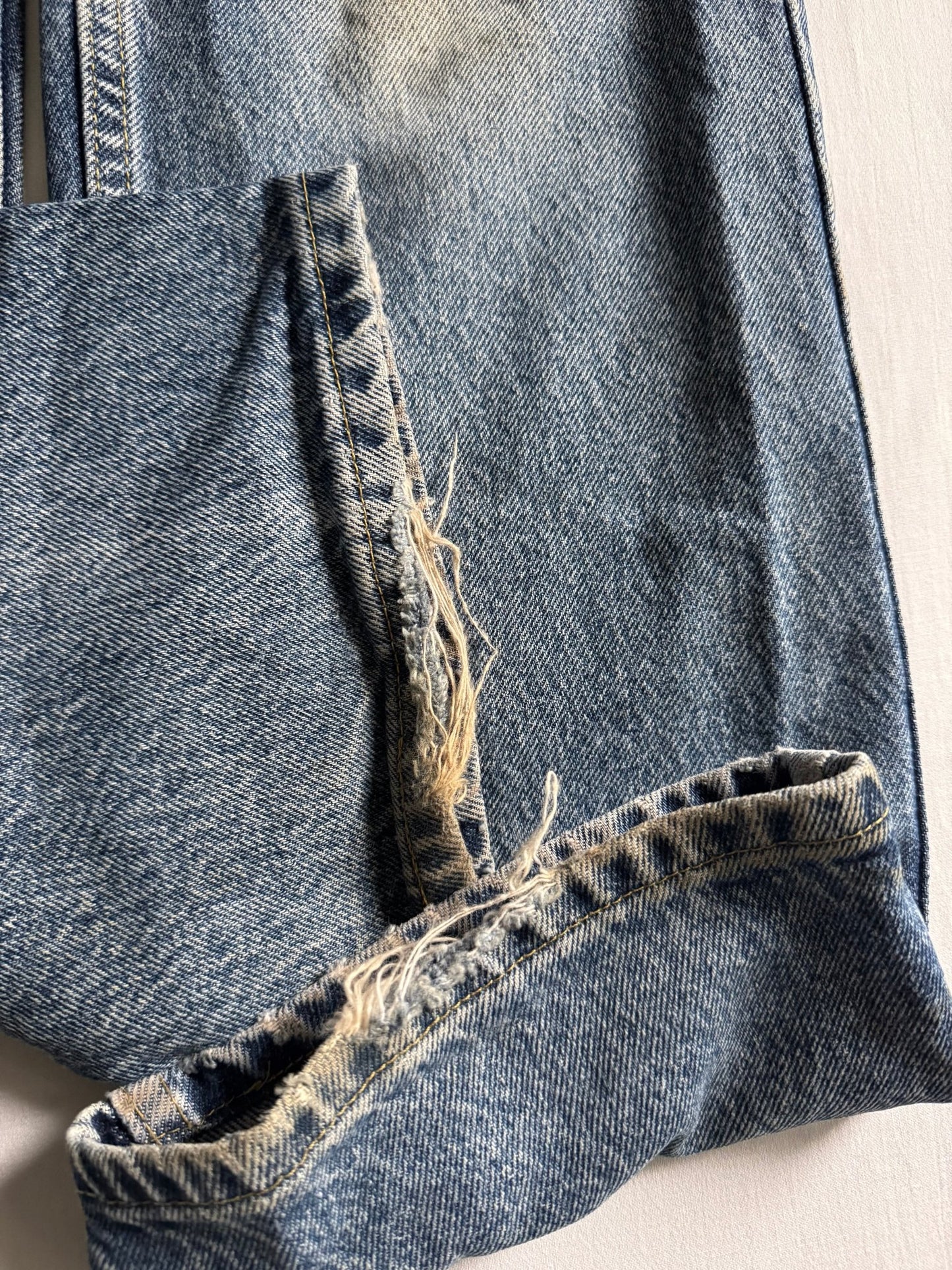 🇺🇸 Jeans Vintage Lee „Mud Wash” – Made in USA - W31 / W32 - anbracaminte