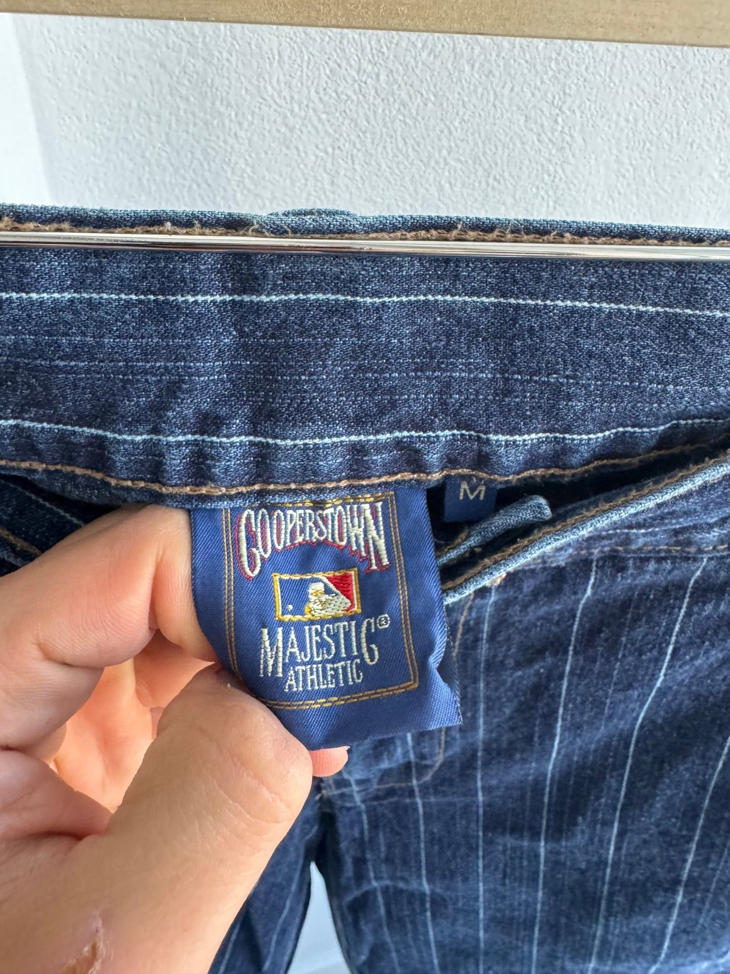 ⚾ Jorts Y2K Los Angeles Dodgers Brodați – Baggy Fit – M - anbracaminte