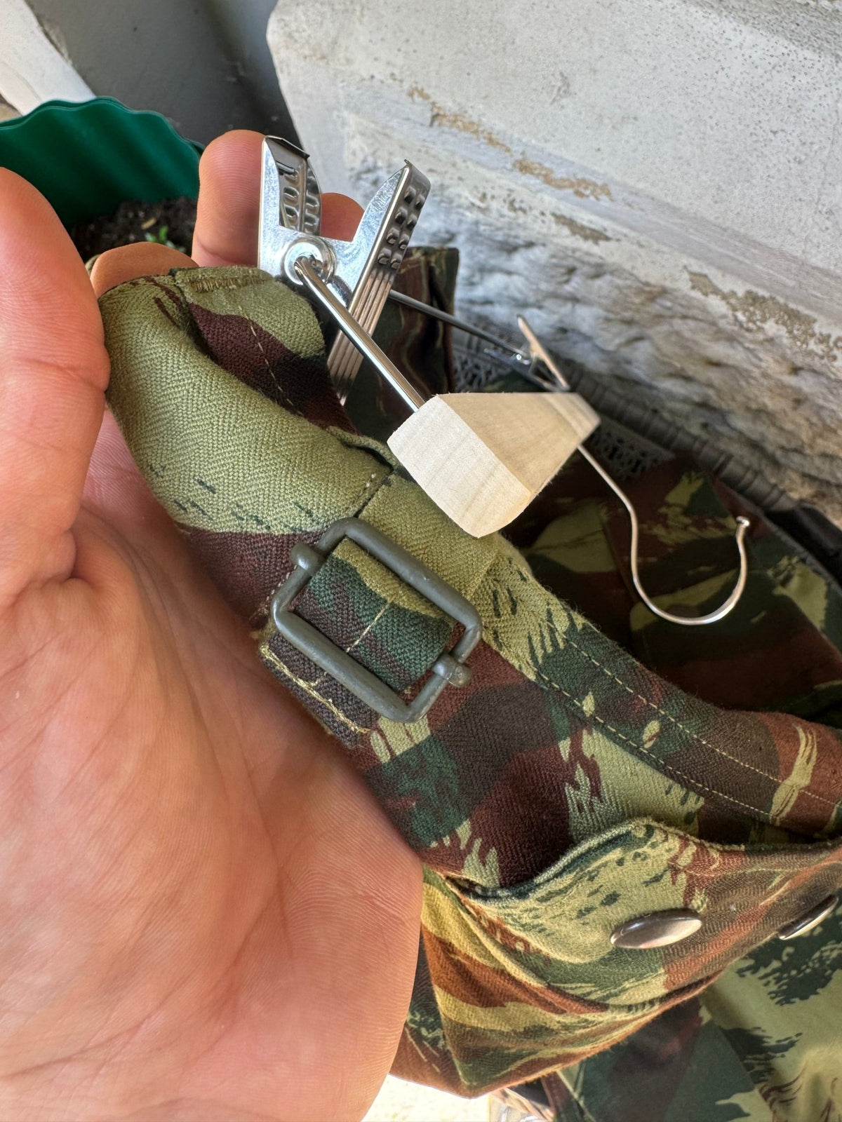 🪖 Pantaloni Militari Francezi M47 Lizard Print Paratroopers | Anii '50 - anbracaminte