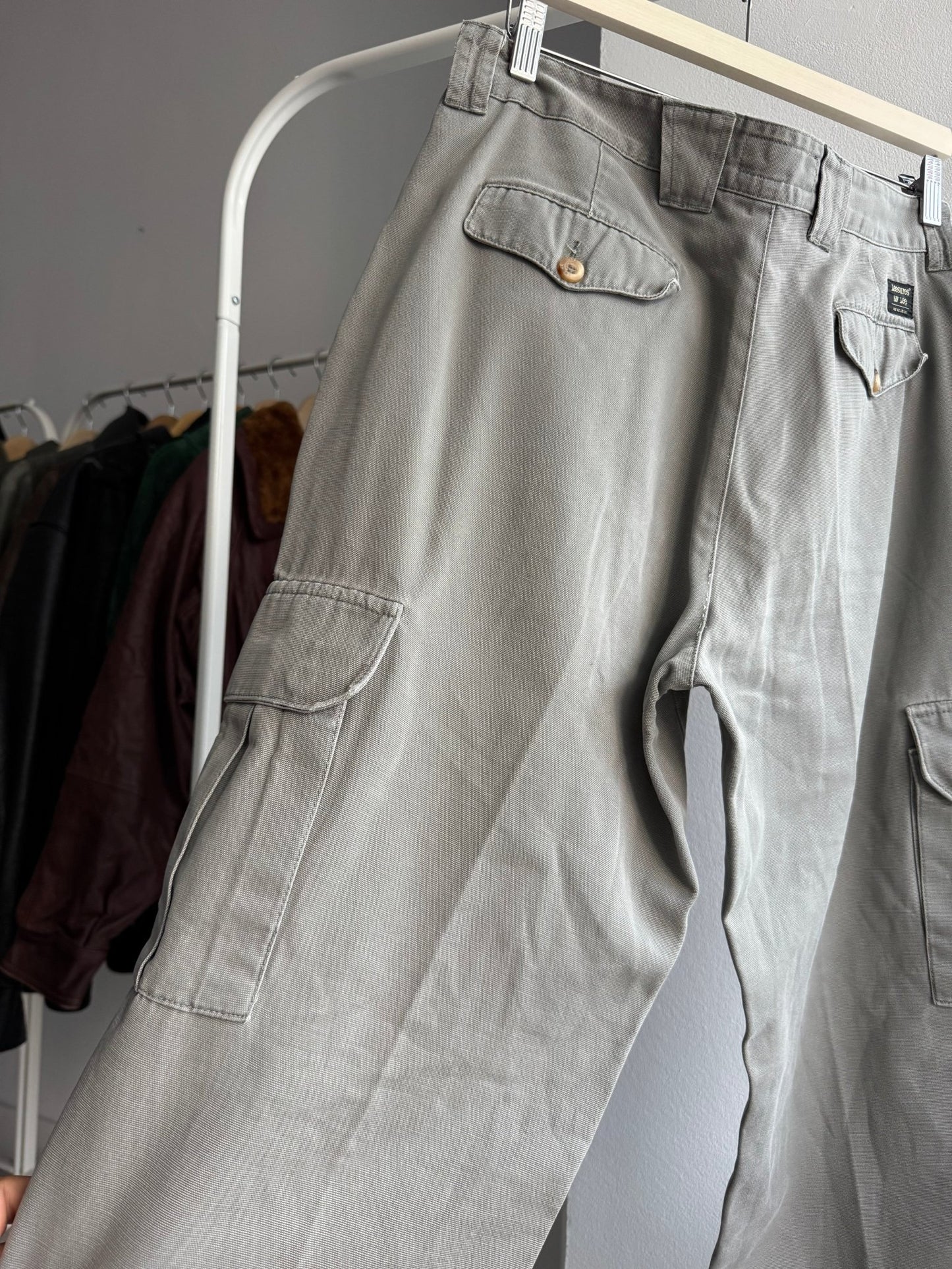 🪖 Pantaloni Vintage Lee Leesures Fatigue Cargo – W34 x L34 - anbracaminte
