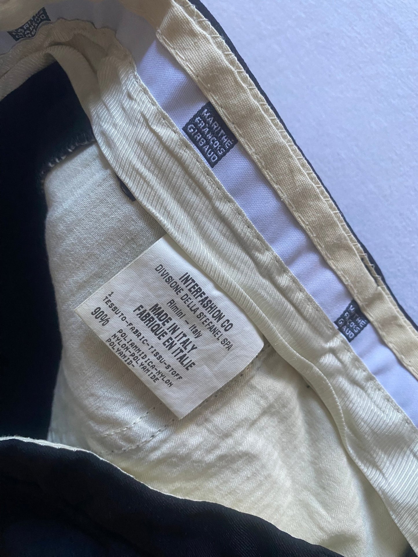 Pantaloni Y2K Marithé + François Girbaud – Baggy Negri – Made in Italy – Mărime EU 36 (Femei) - anbracaminte