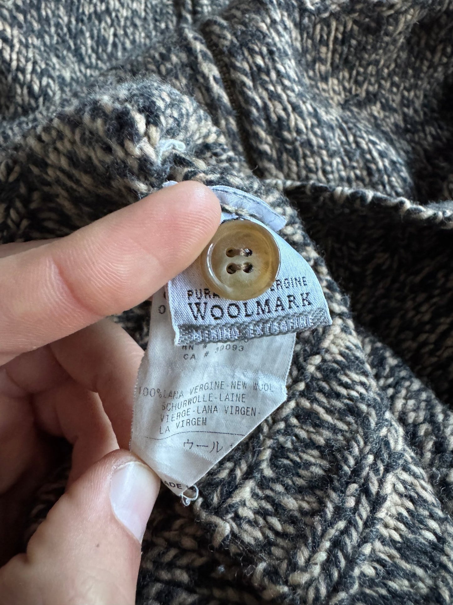 🧶 Pulover Henry Cotton’s / Full Zip Texturat (Mărime XL) - anbracaminte