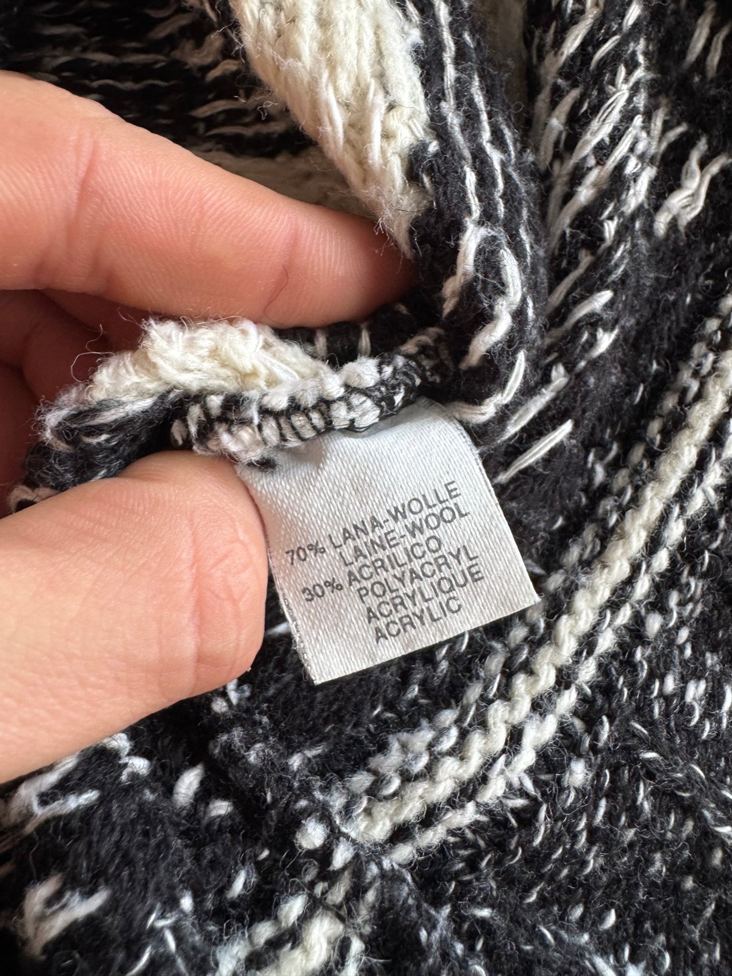 🧶 Pulover Vintage Bărbați cu Model Etnic din Lână – M - anbracaminte
