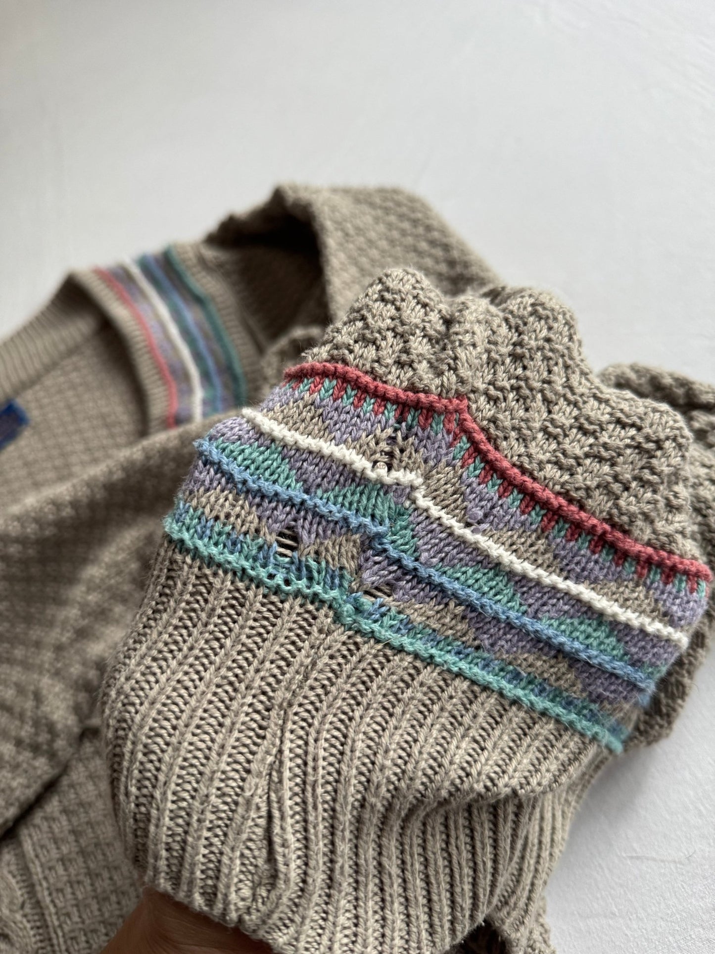 🧶 Pulover Vintage Pendleton Deep V - Neck – M Bărbați - anbracaminte