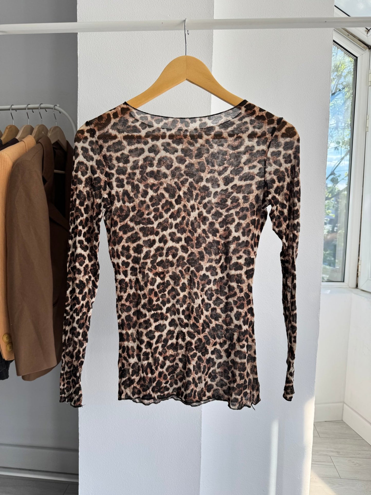 🐆 Top Y2K Animal Print – One Size – Made in Italy - anbracaminte