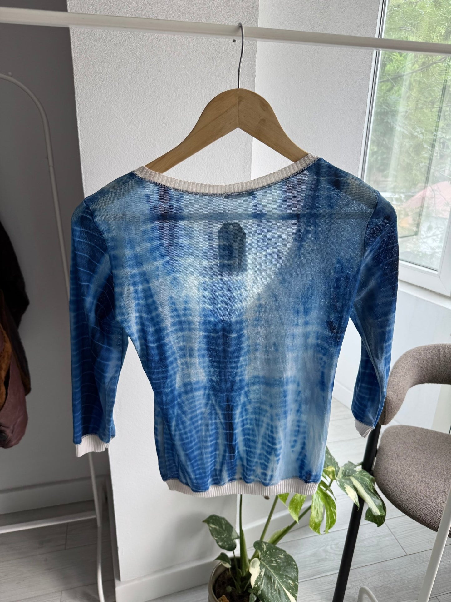 ☀️ Top Y2K Mesh – XS/S Damă – Made in Italy - anbracaminte