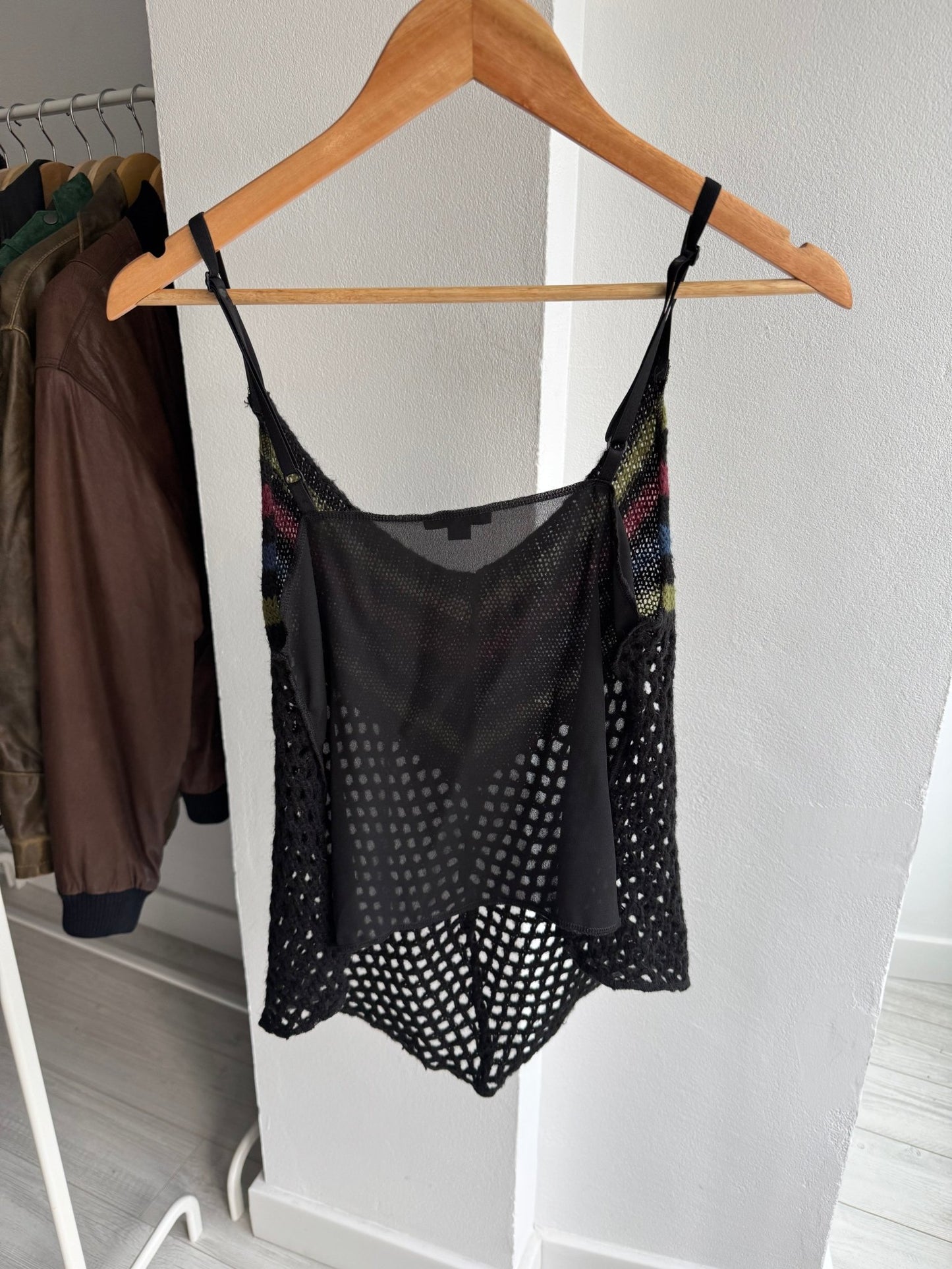 🖤 Top Y2K Mohair Blend – M Damă – Made in Italy - anbracaminte