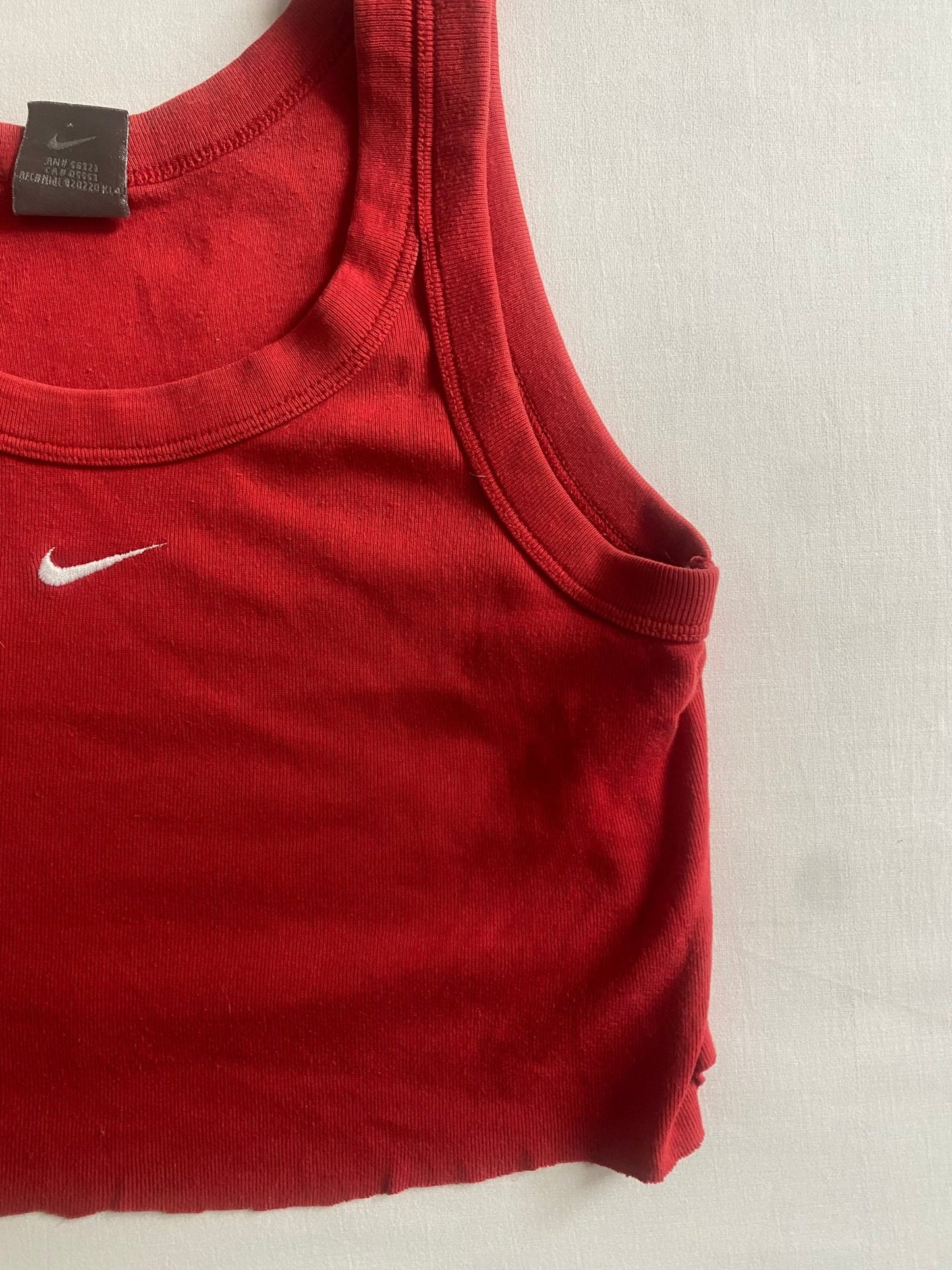 🖤 Top Y2K Nike Cropped – Custom, Mărime XS/S - anbracaminte